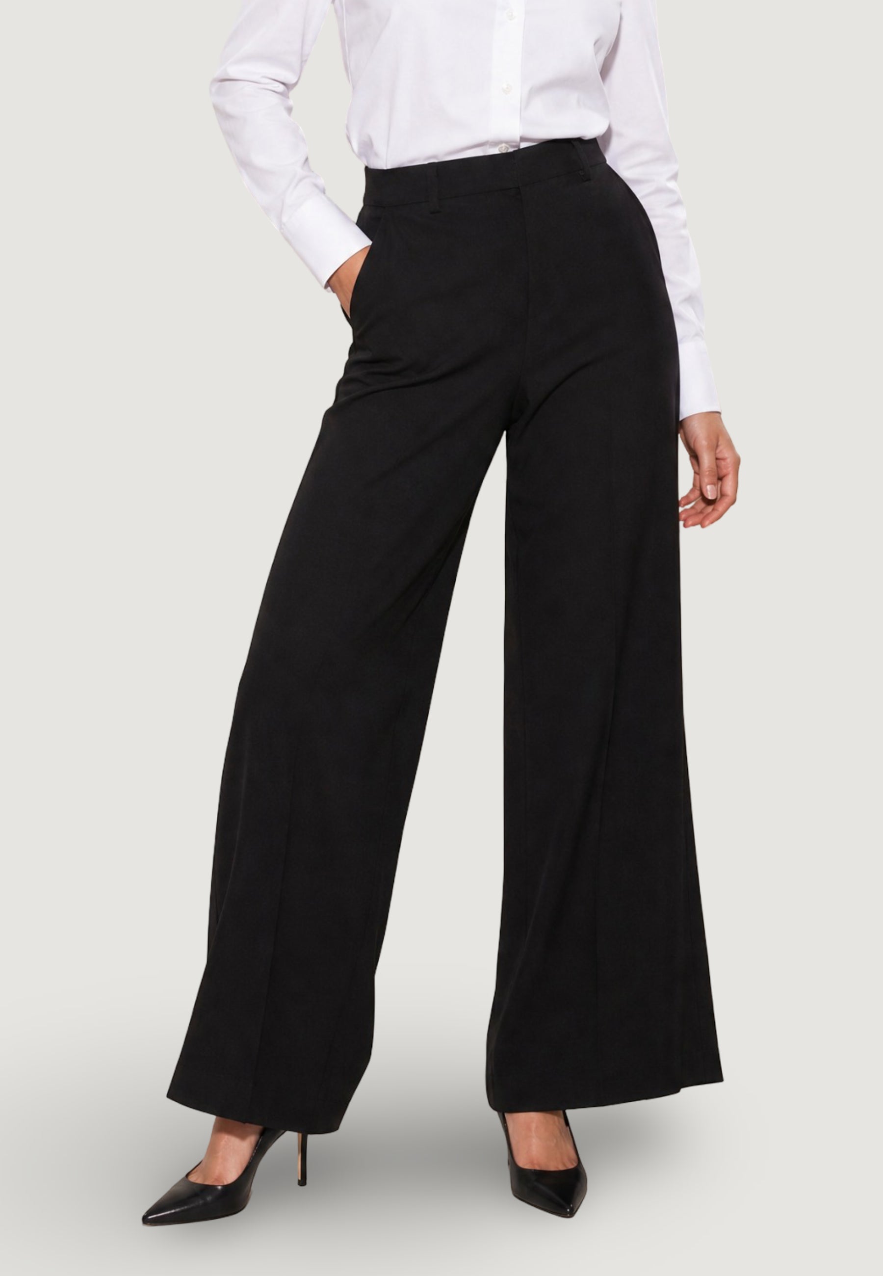Pantaloni da completo  I am Pantaloni Cotone Ampi (pizzo)