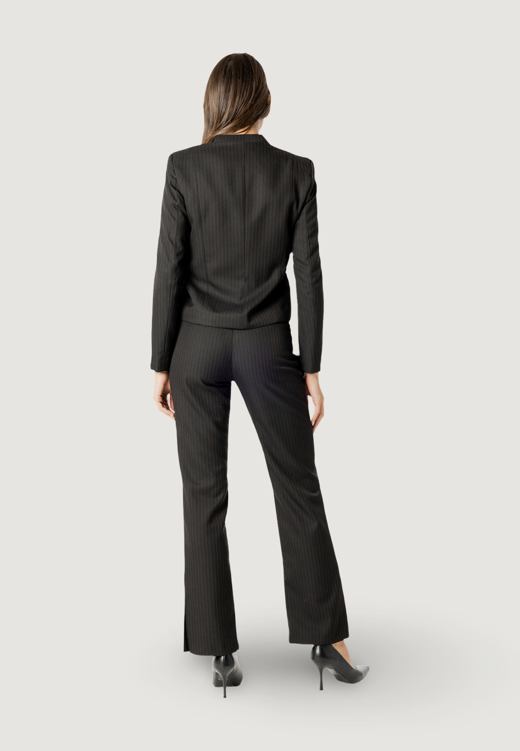 Pantaloni da completo  I am ROCKEFELLER PINSTRIPE FLARED PANTS