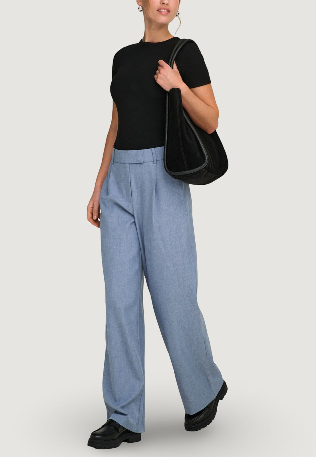 Pantaloni da completo  Only Onllinda Hw Str Mel Pants Tlr Noos