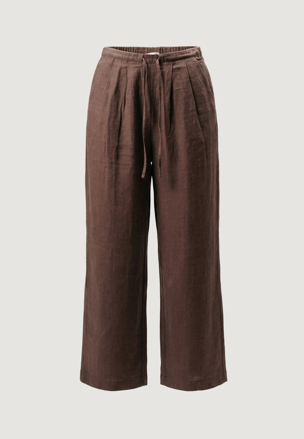 Regular trousers Only Onlita Mw Linen Look Wide Tlr