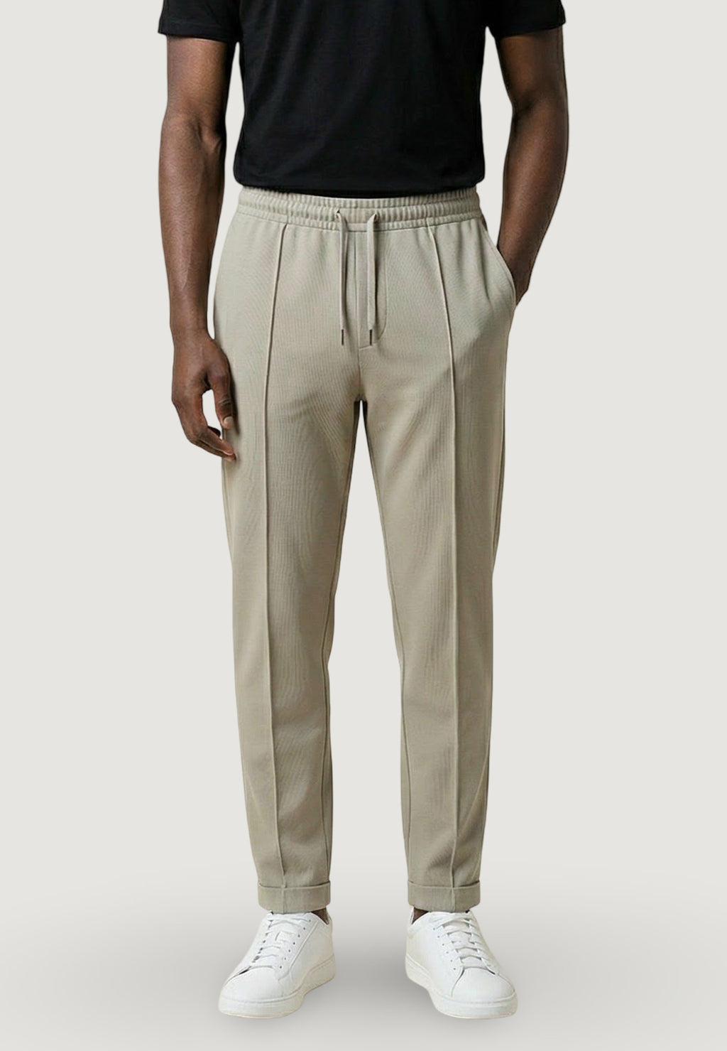 Pantaloni Antony Morato CODY REGULAR FIT WITH LOGOED METAL BADGE