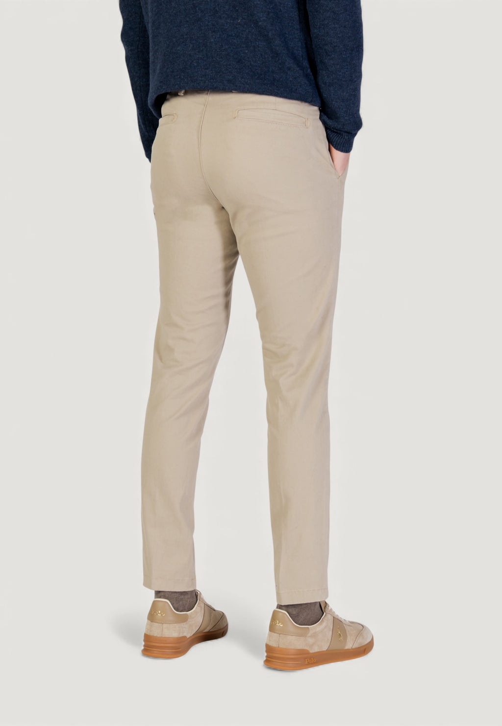 Pantaloni slim Borghese Chino - Slim Fit