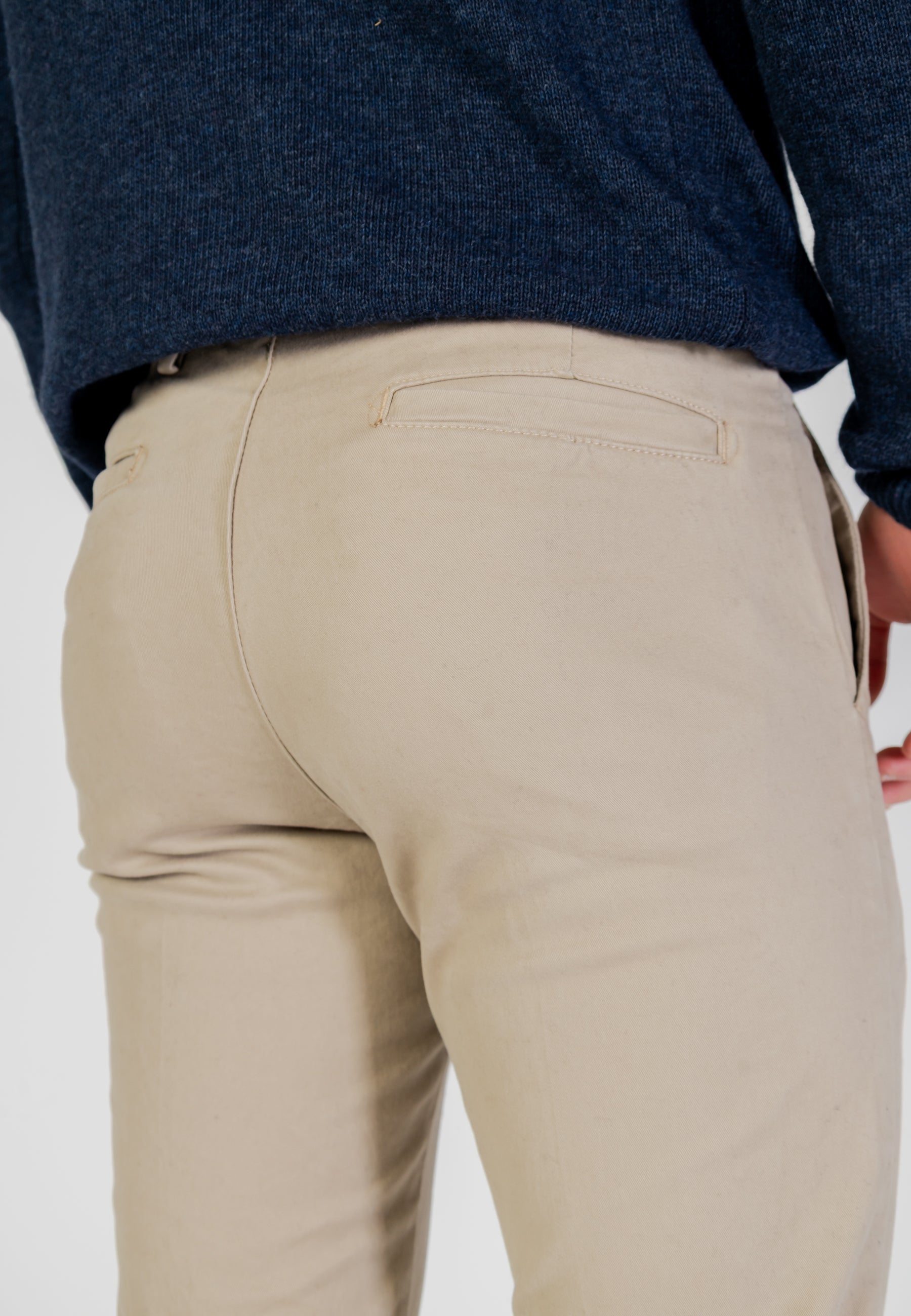 Pantaloni slim Borghese Chino - Slim Fit