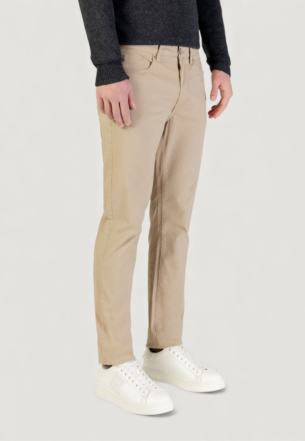 Pantaloni slim Borghese Cinque Tasche - Pantaloni sportivi