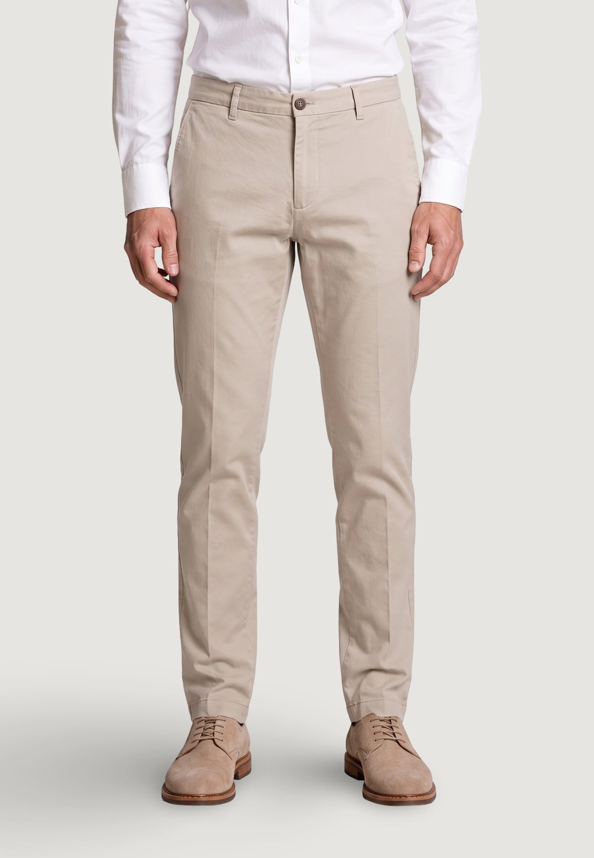 Pantaloni regular / comfort Borghese Domiziano - chino elegante