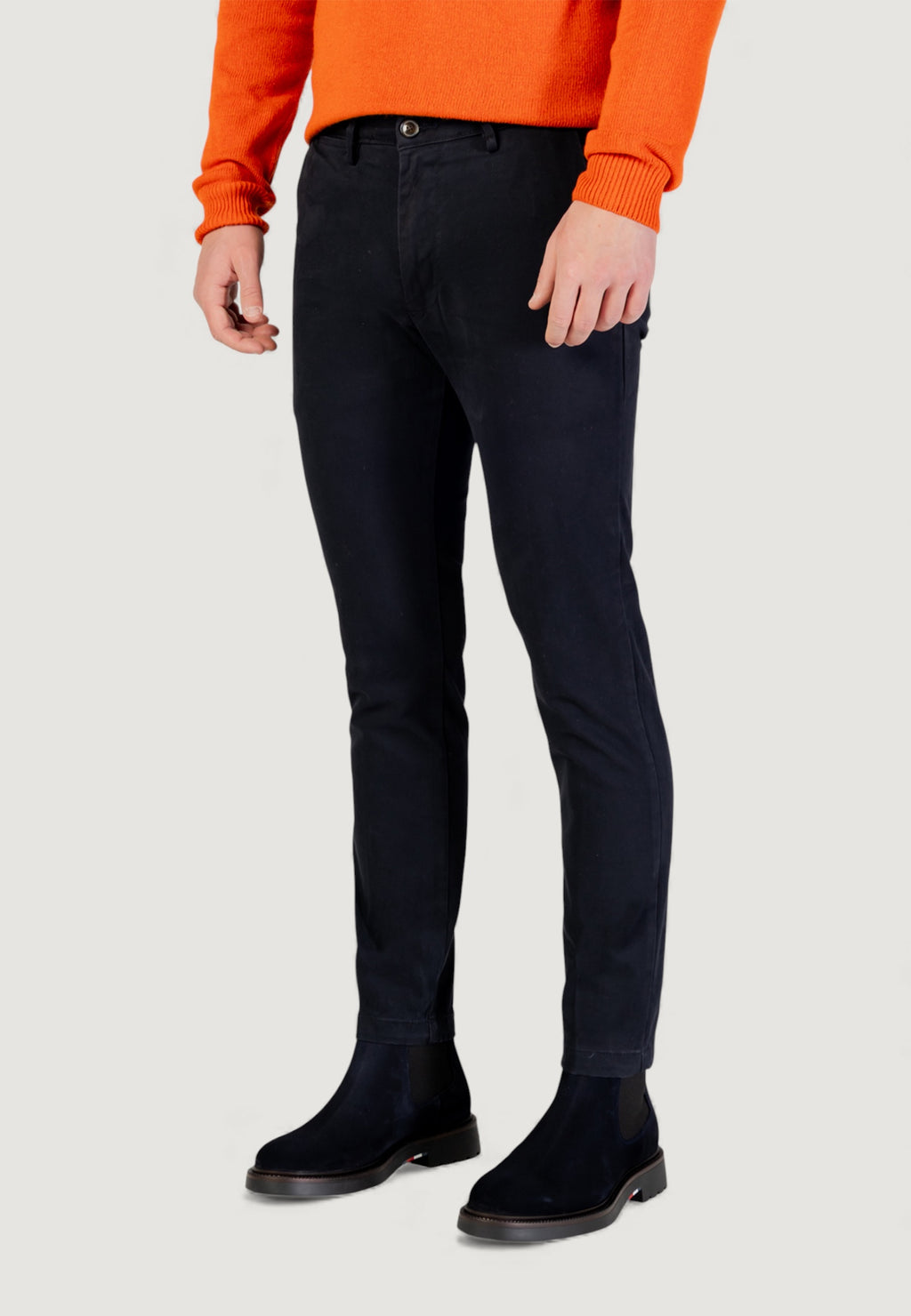 Pantaloni slim Borghese Chino - Slim Fit