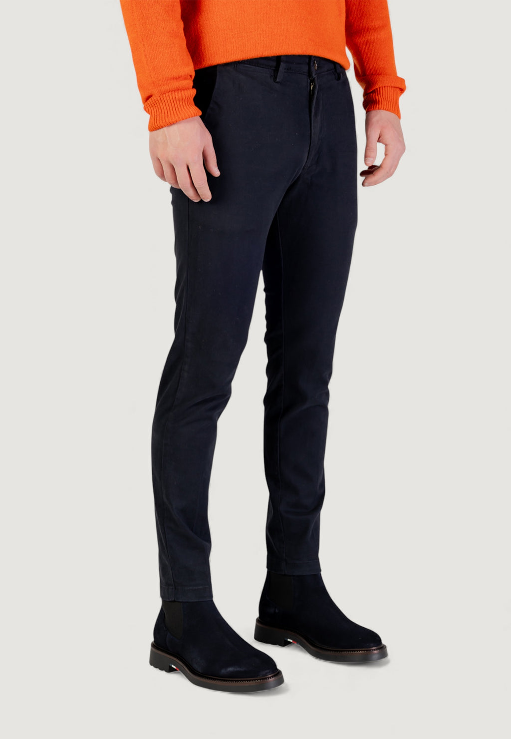 Pantaloni slim Borghese Chino - Slim Fit