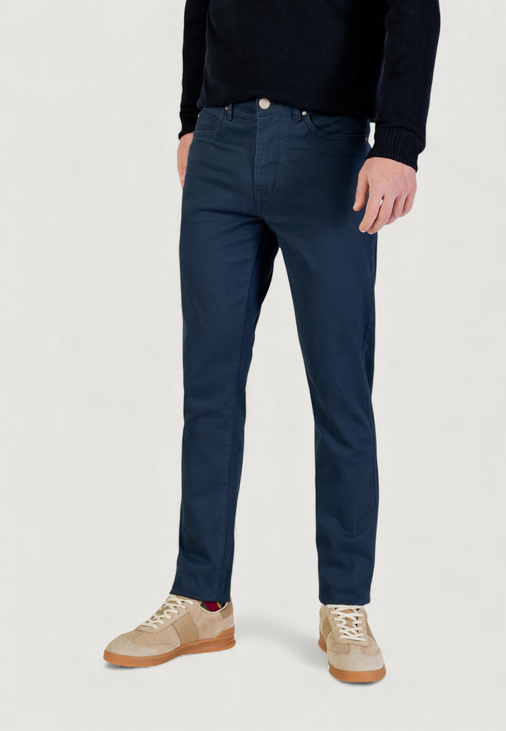 Pantaloni slim Borghese Cinque Tasche - Pantaloni sportivi