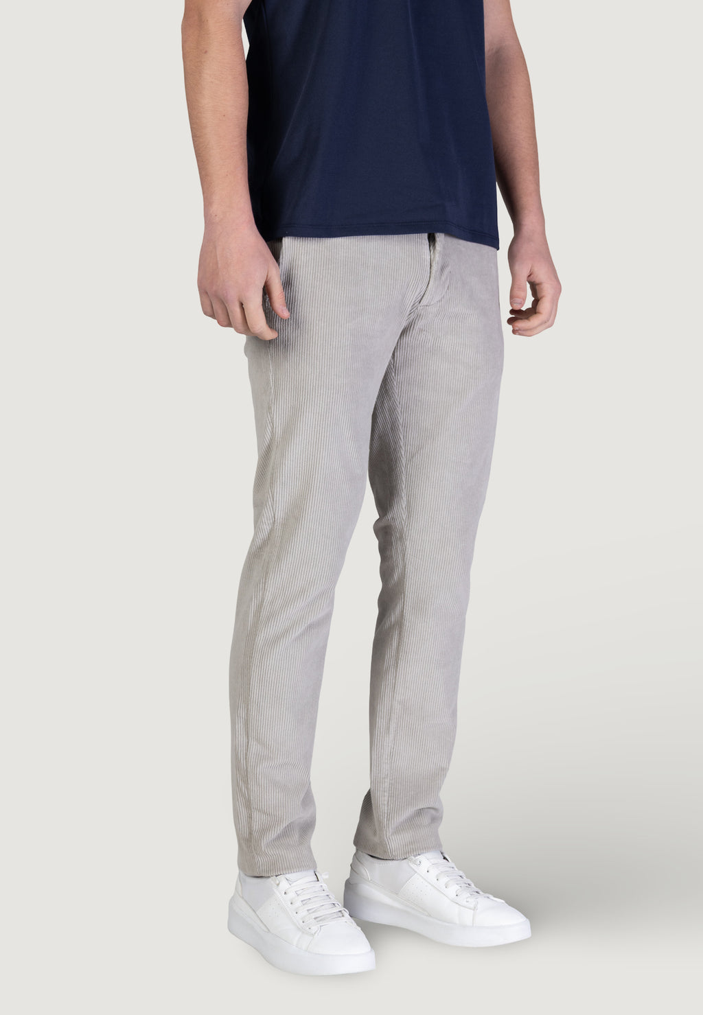 Pantaloni Borghese Velluto - Regular Fit