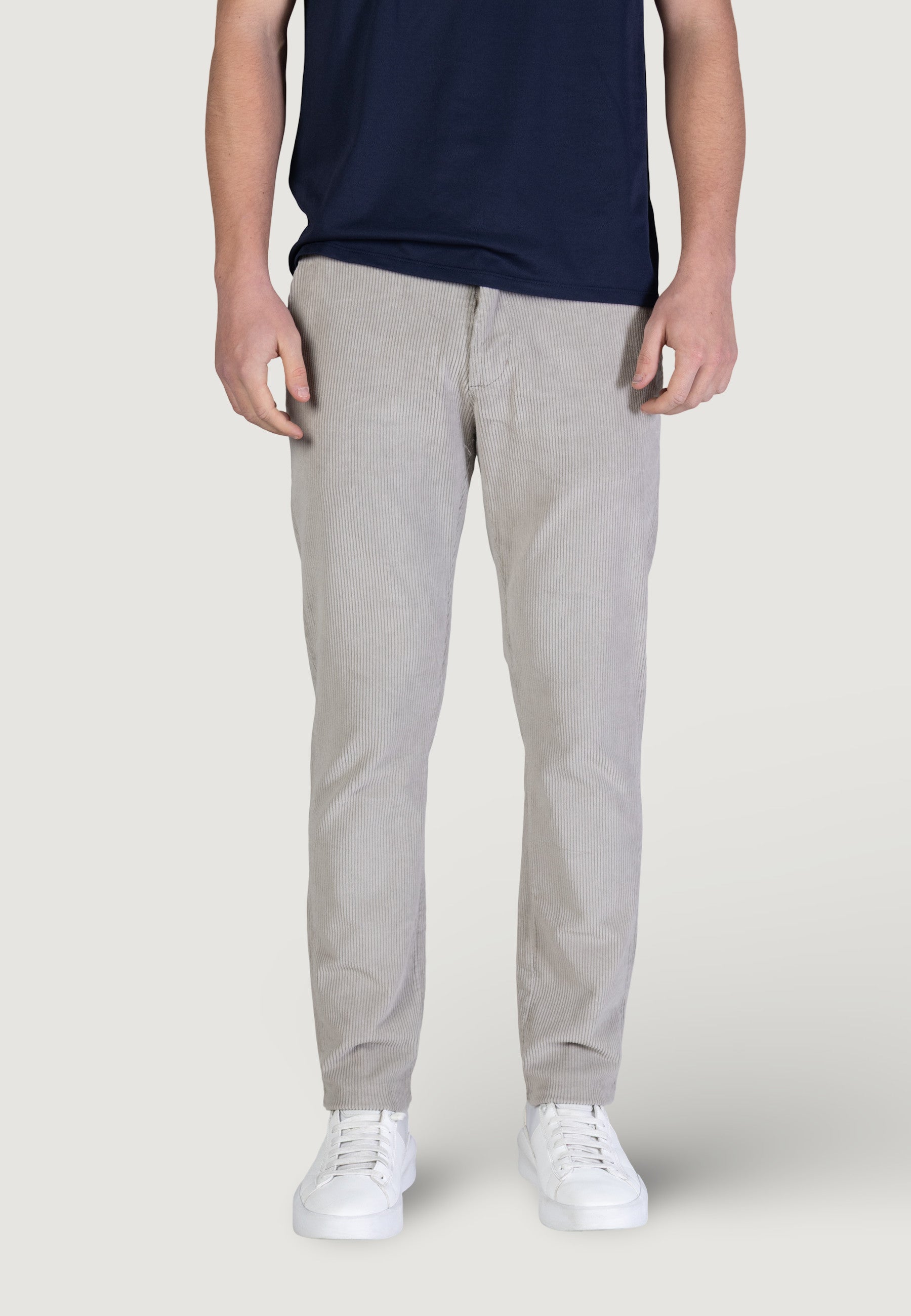 Pantaloni Borghese Velluto - Regular Fit