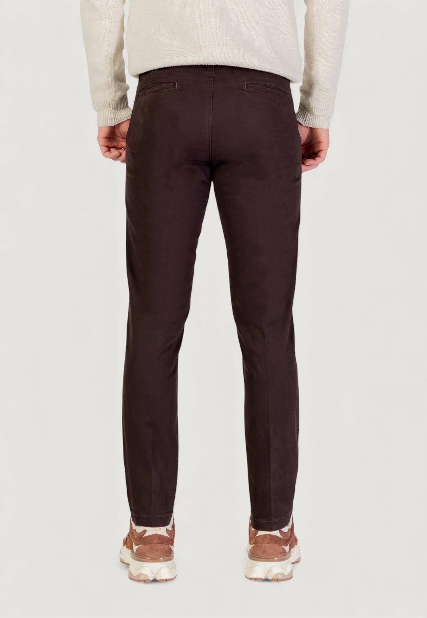 Pantaloni slim Borghese Chino - Slim Fit