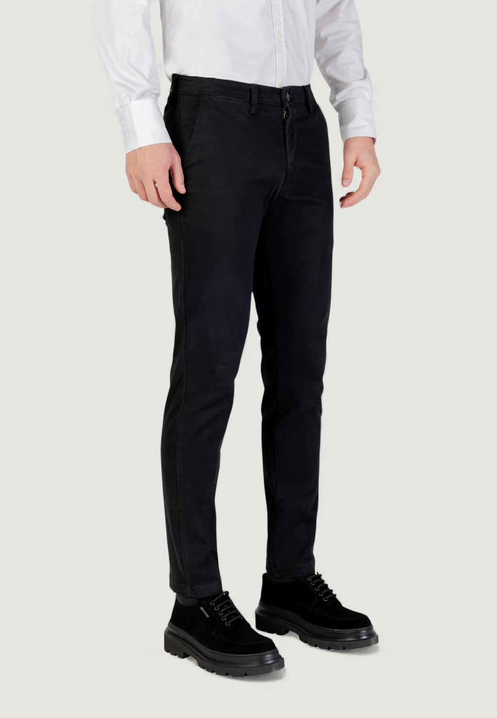 Pantaloni slim Borghese Chino - Slim Fit