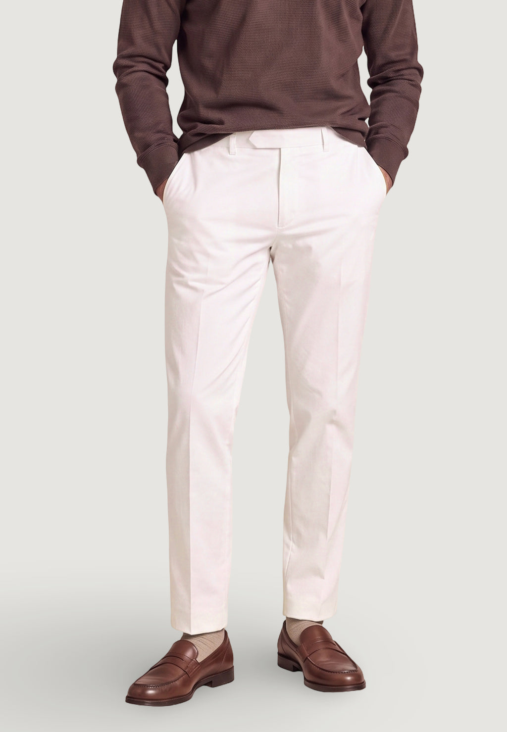 Trousers Borghese Cornelio - chino elegante
