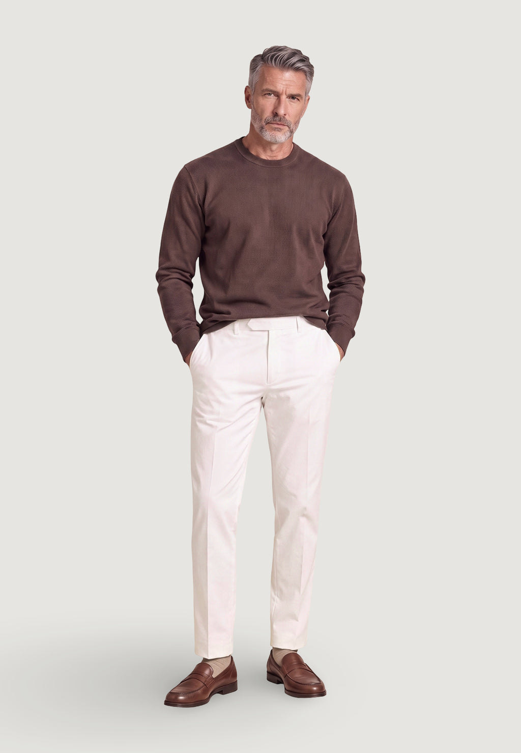 Trousers Borghese Cornelio - chino elegante