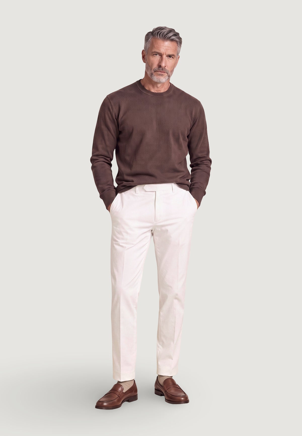 Trousers Borghese Cornelio - chino elegante