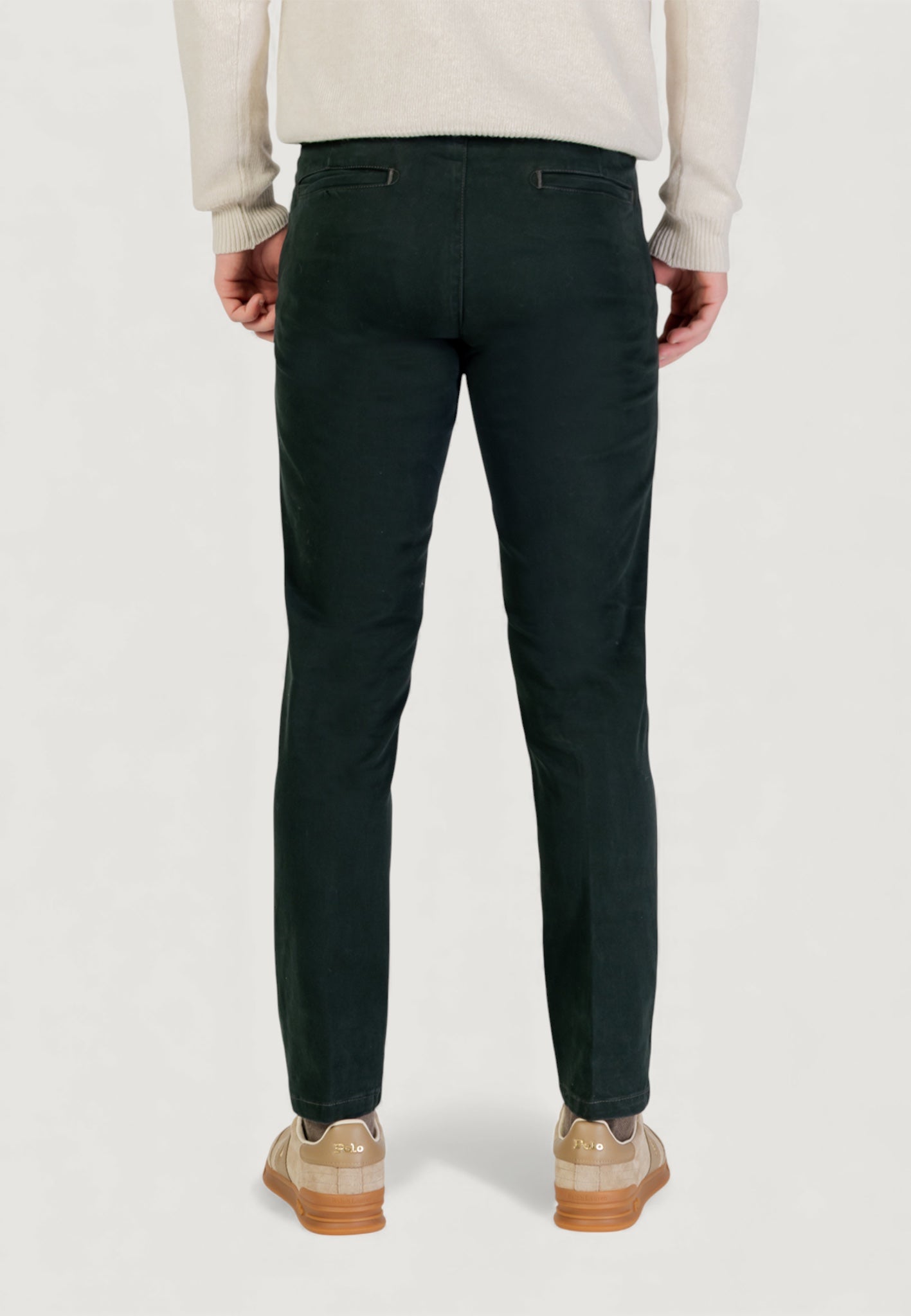 Pantaloni slim Borghese Chino - Slim Fit