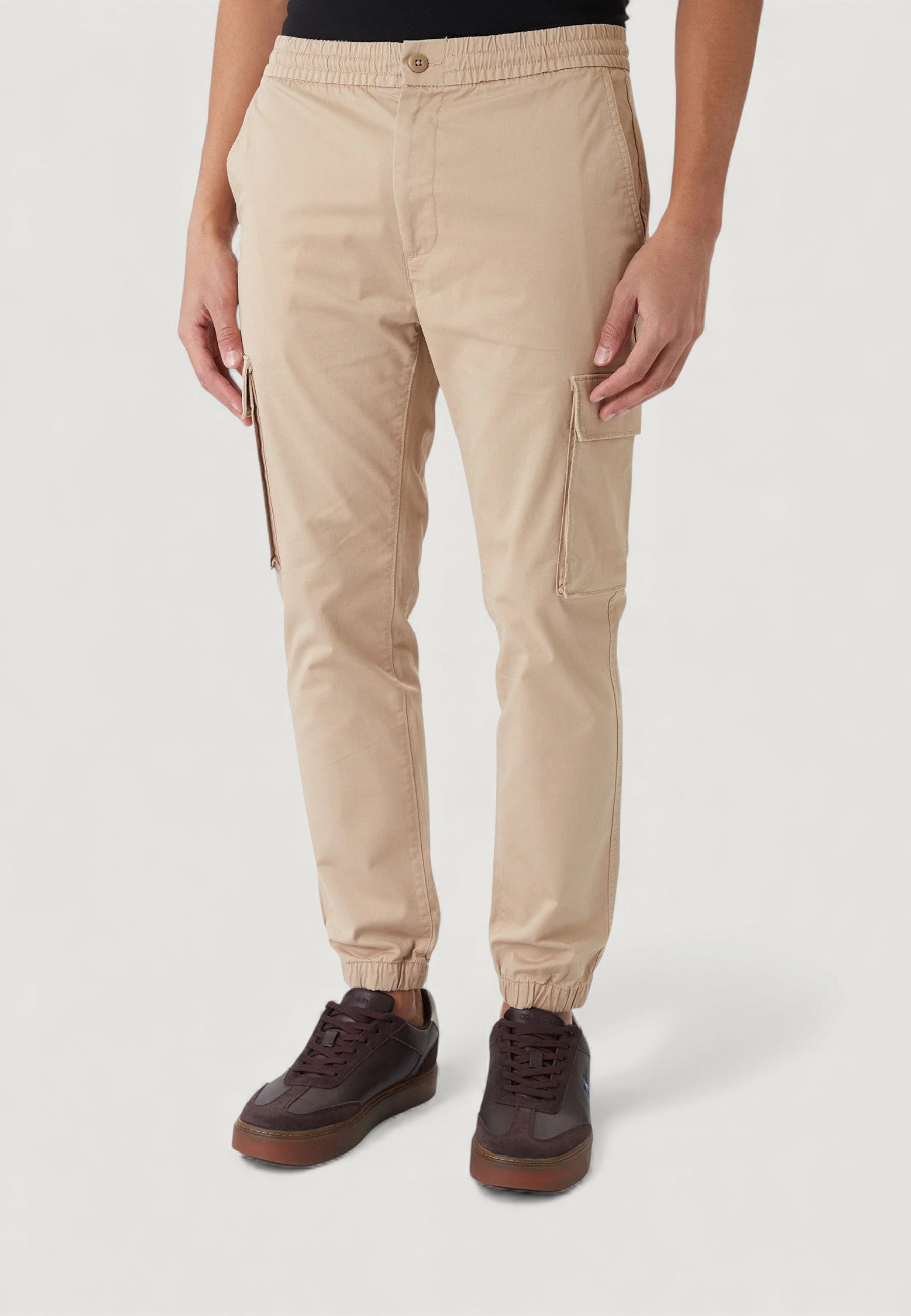 Pantaloni Calvin Klein Jeans SKINNY ELASTIC TWILL