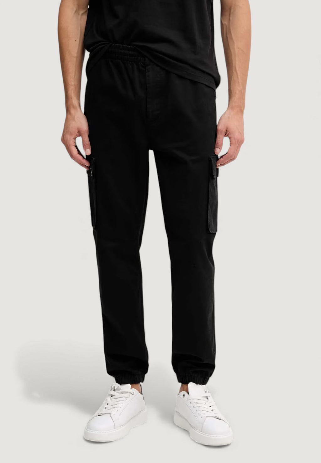 Pantaloni Calvin Klein Jeans SKINNY ELASTIC TWILL
