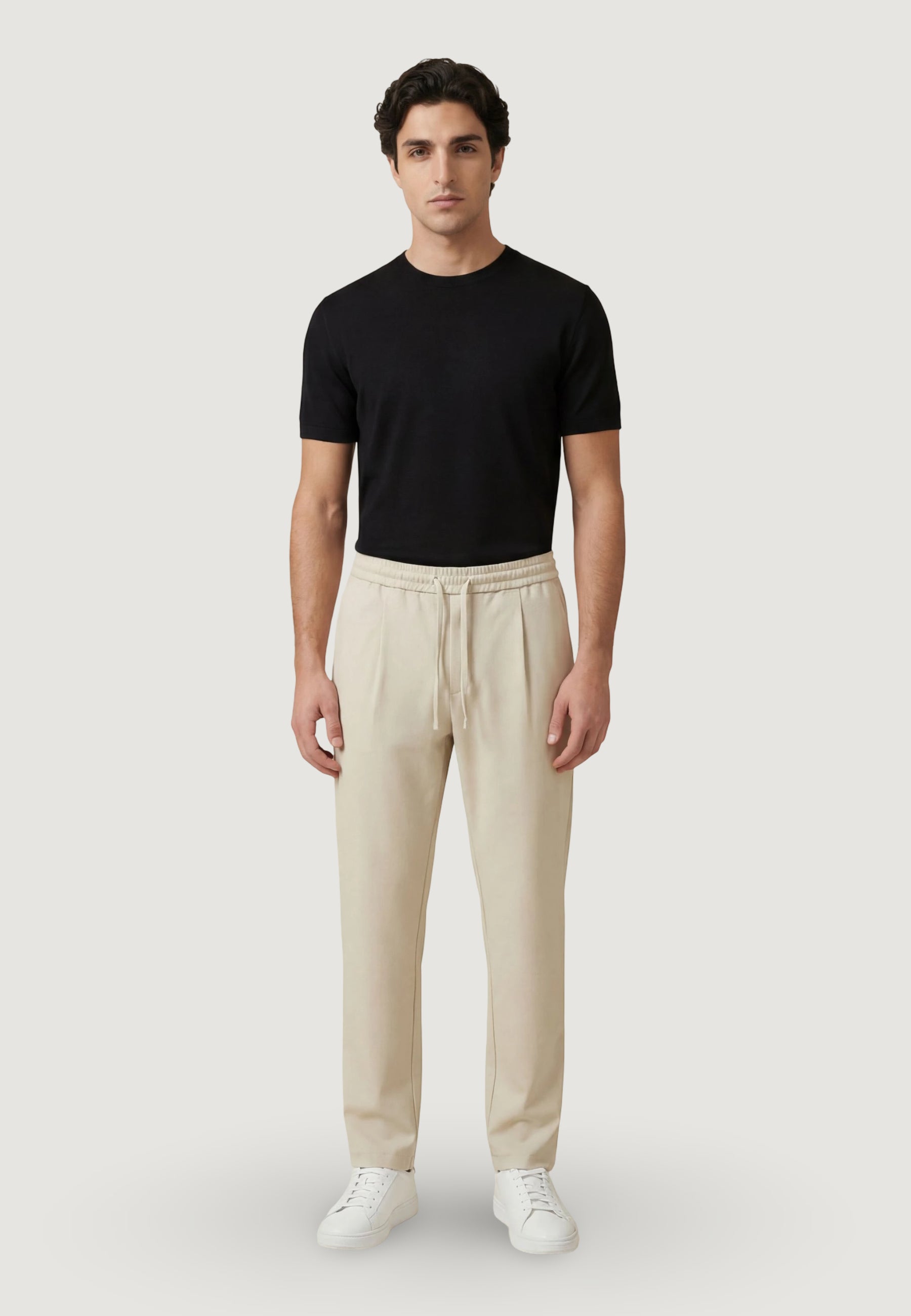 Pantaloni regular / comfort Only & Sons Onswill 0292 Loose String Pant Frml Noos