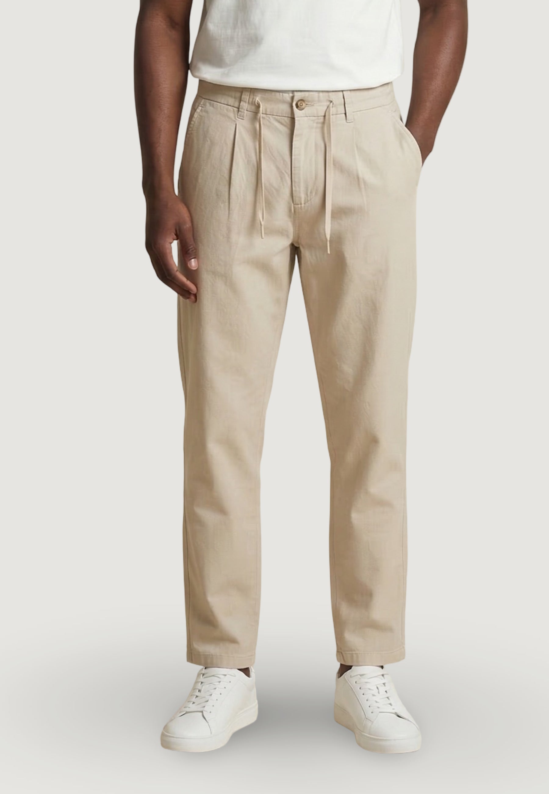 Pantaloni Only & Sons Onslee Tapered 0007 Cot Lin String Pant