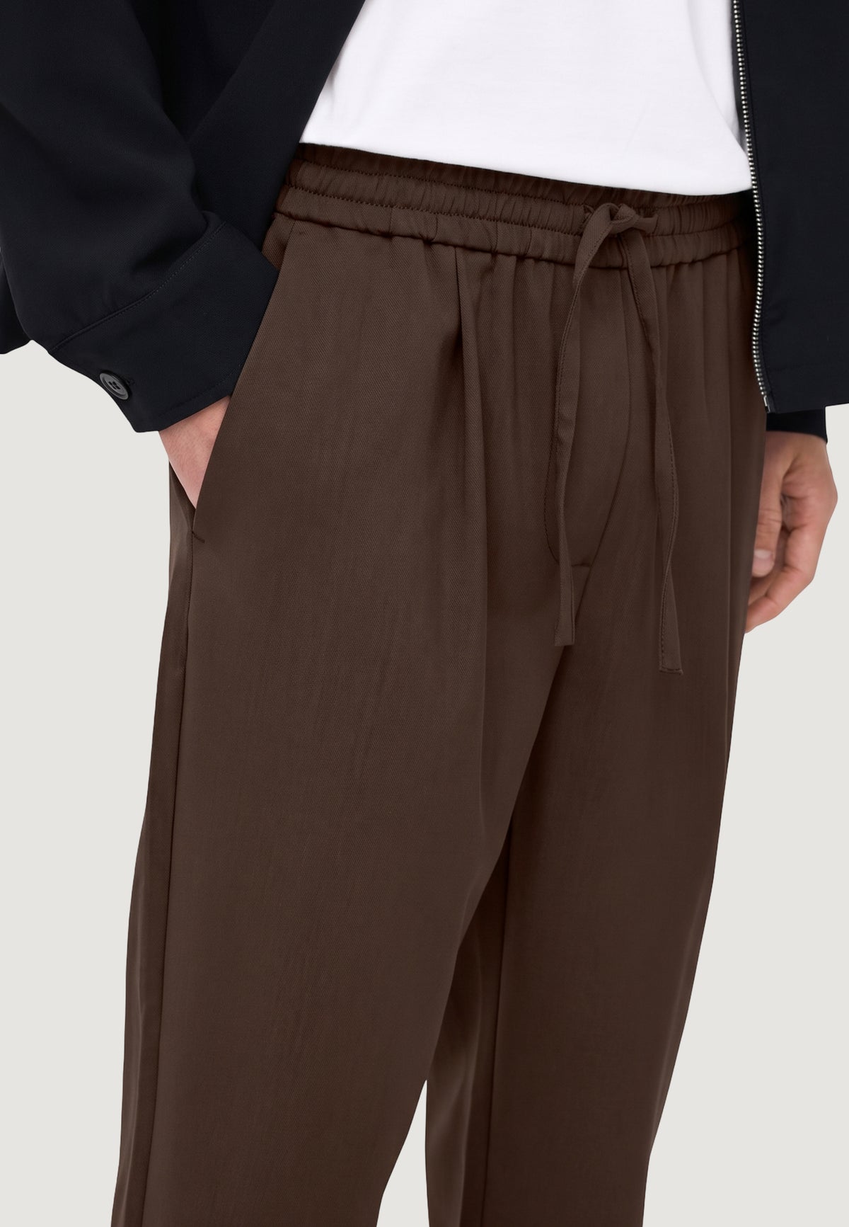 Pantaloni regular / comfort Only & Sons ONSWILL 0292 LOOSE STRING PANT FRML NOOS