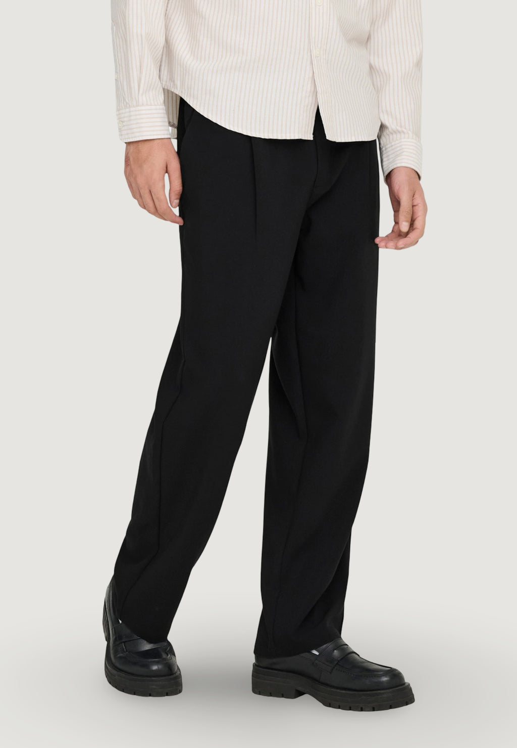 Pantaloni regular / comfort Only & Sons Onswill 0292 Loose String Pant Frml Noos