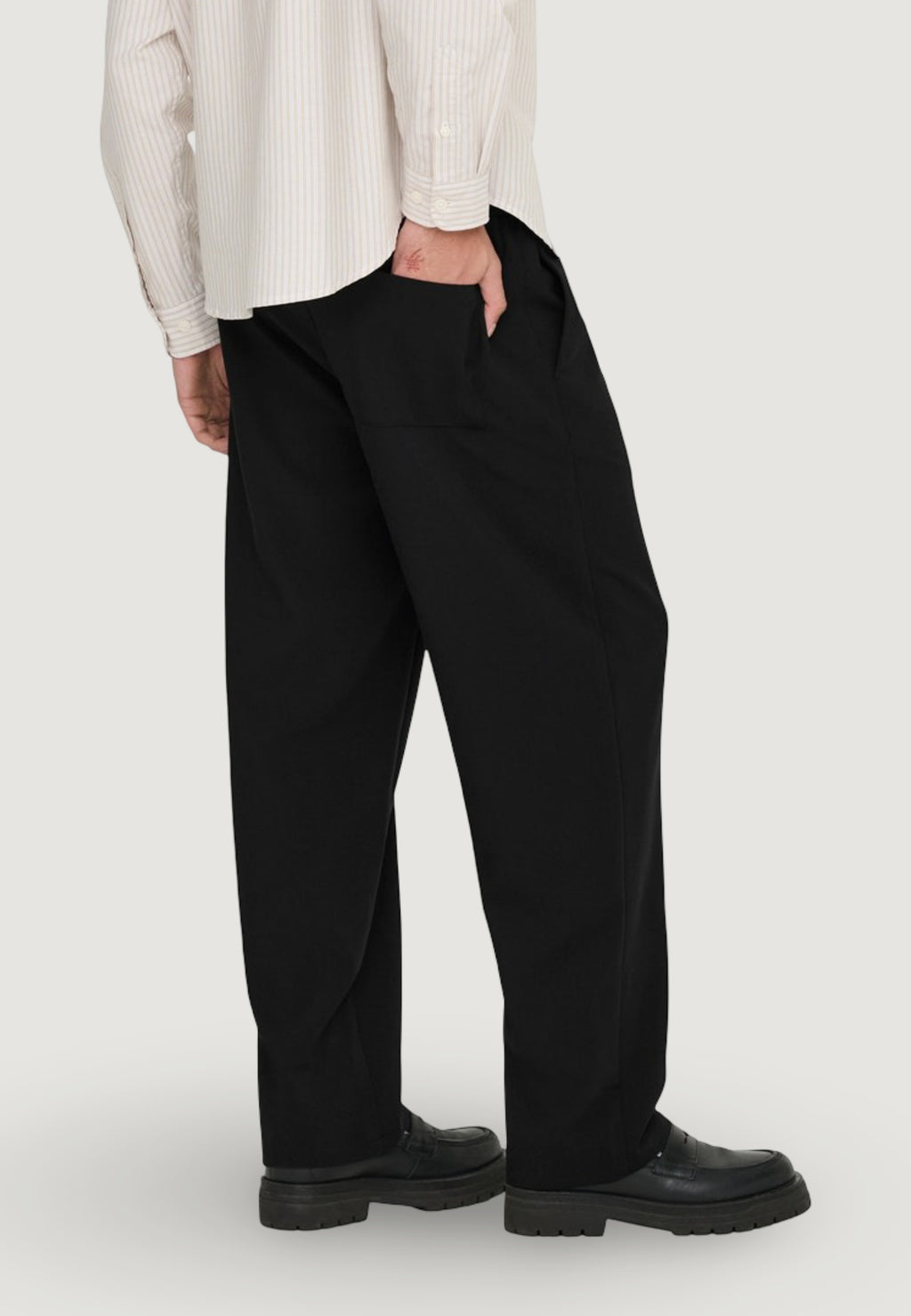 Pantaloni regular / comfort Only & Sons Onswill 0292 Loose String Pant Frml Noos