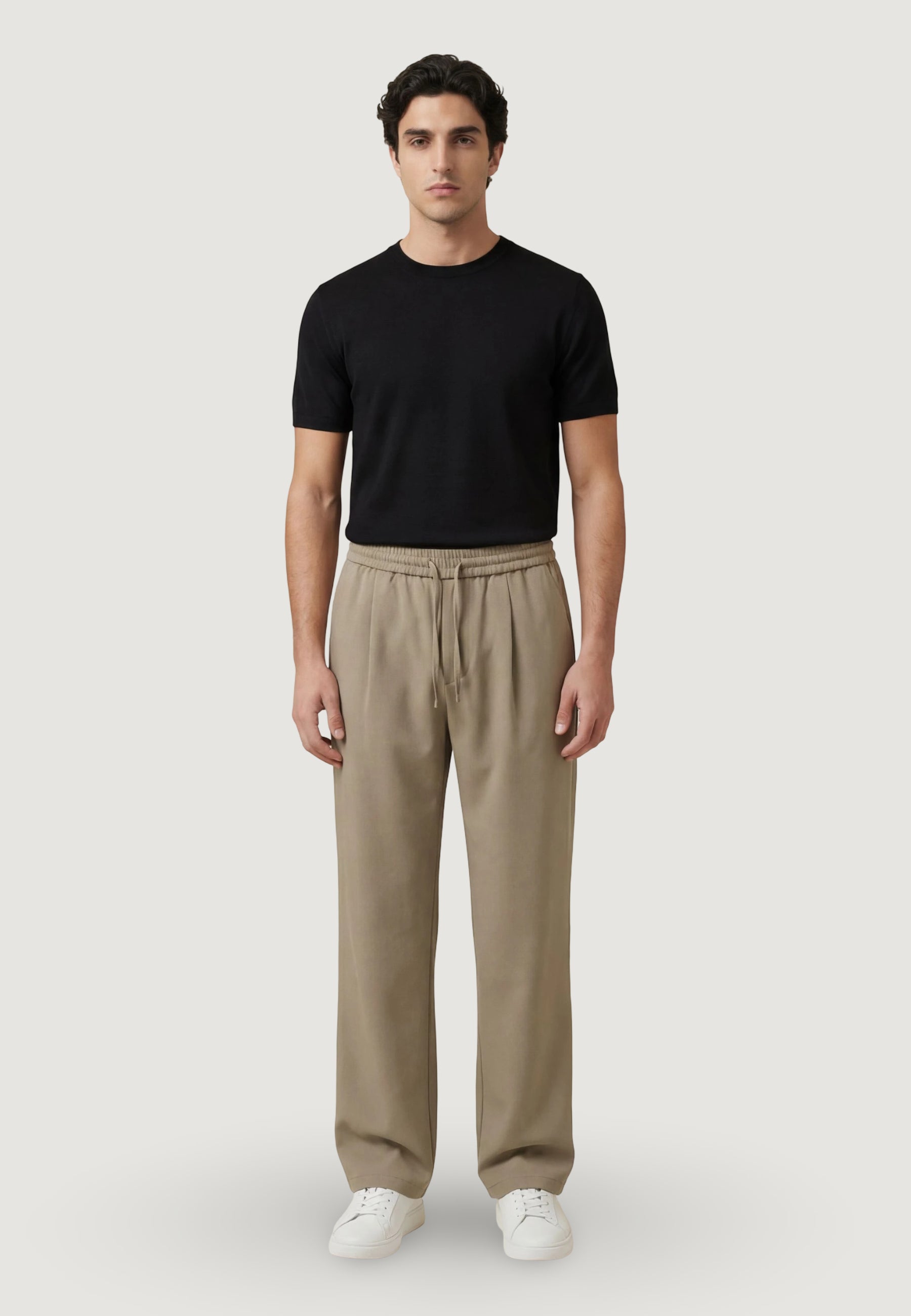 Pantaloni regular / comfort Only & Sons Onswill 0292 Loose String Pant Frml Noos