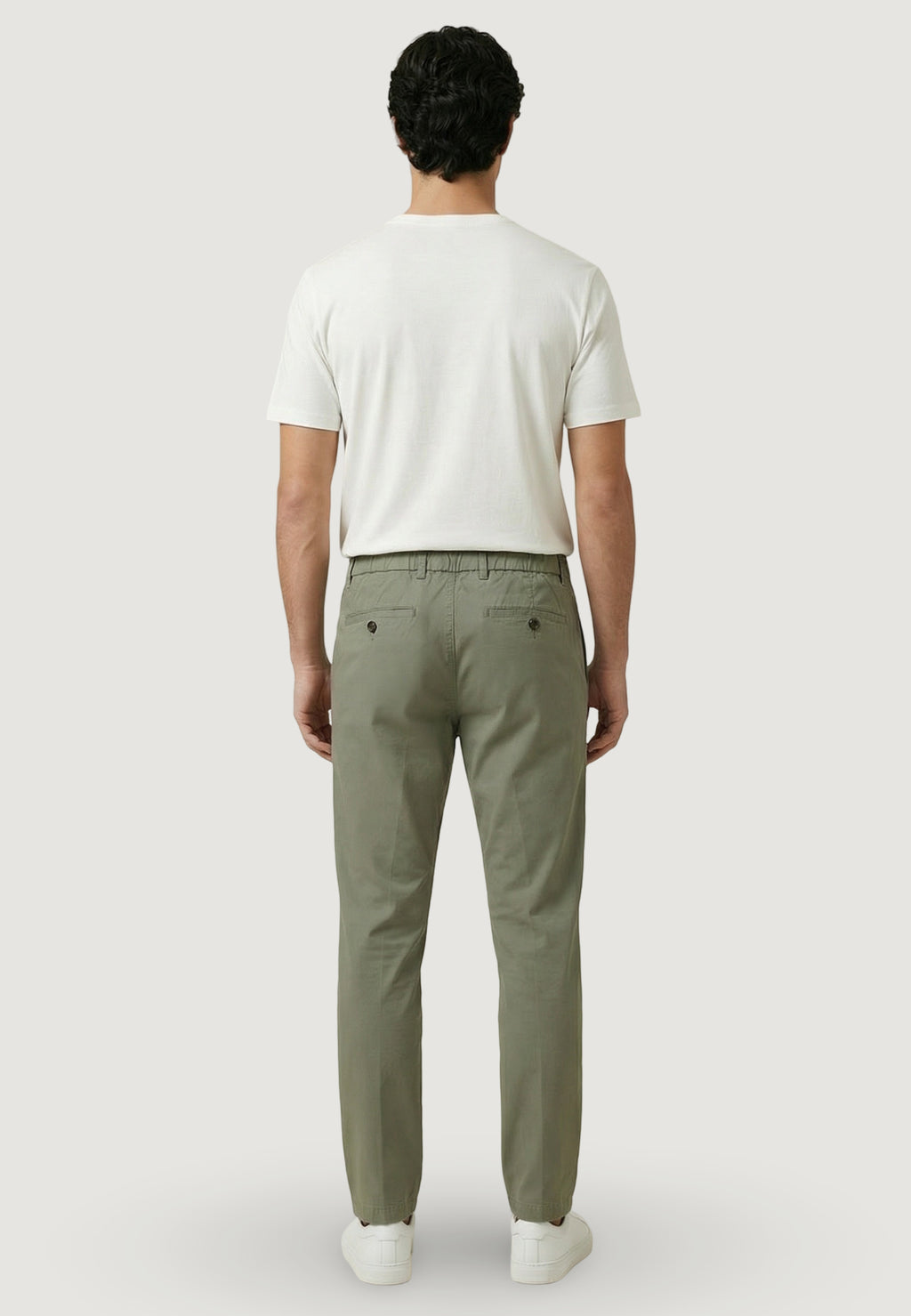 Pantaloni YOS PANTALONE REGULAR POPELINE