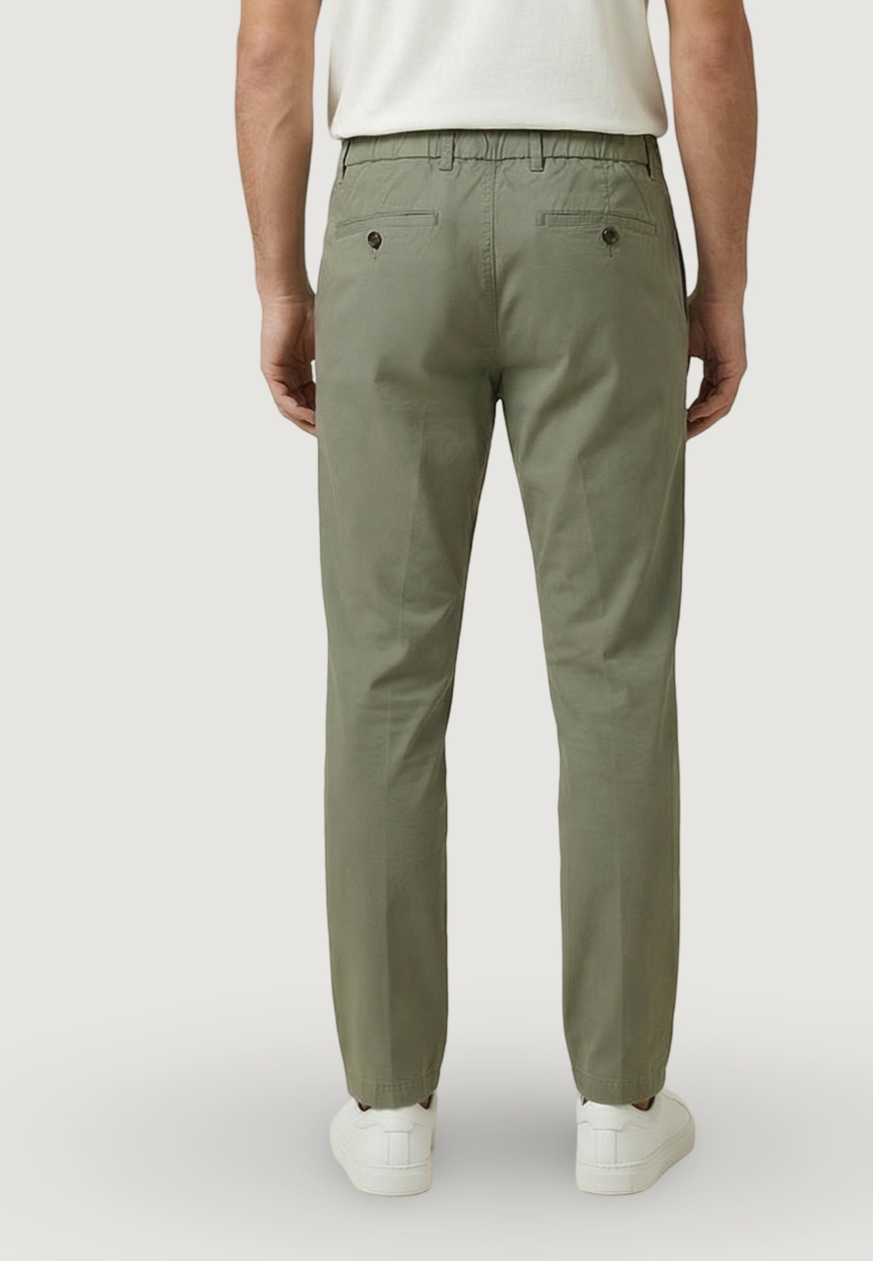 Pantaloni YOS PANTALONE REGULAR POPELINE