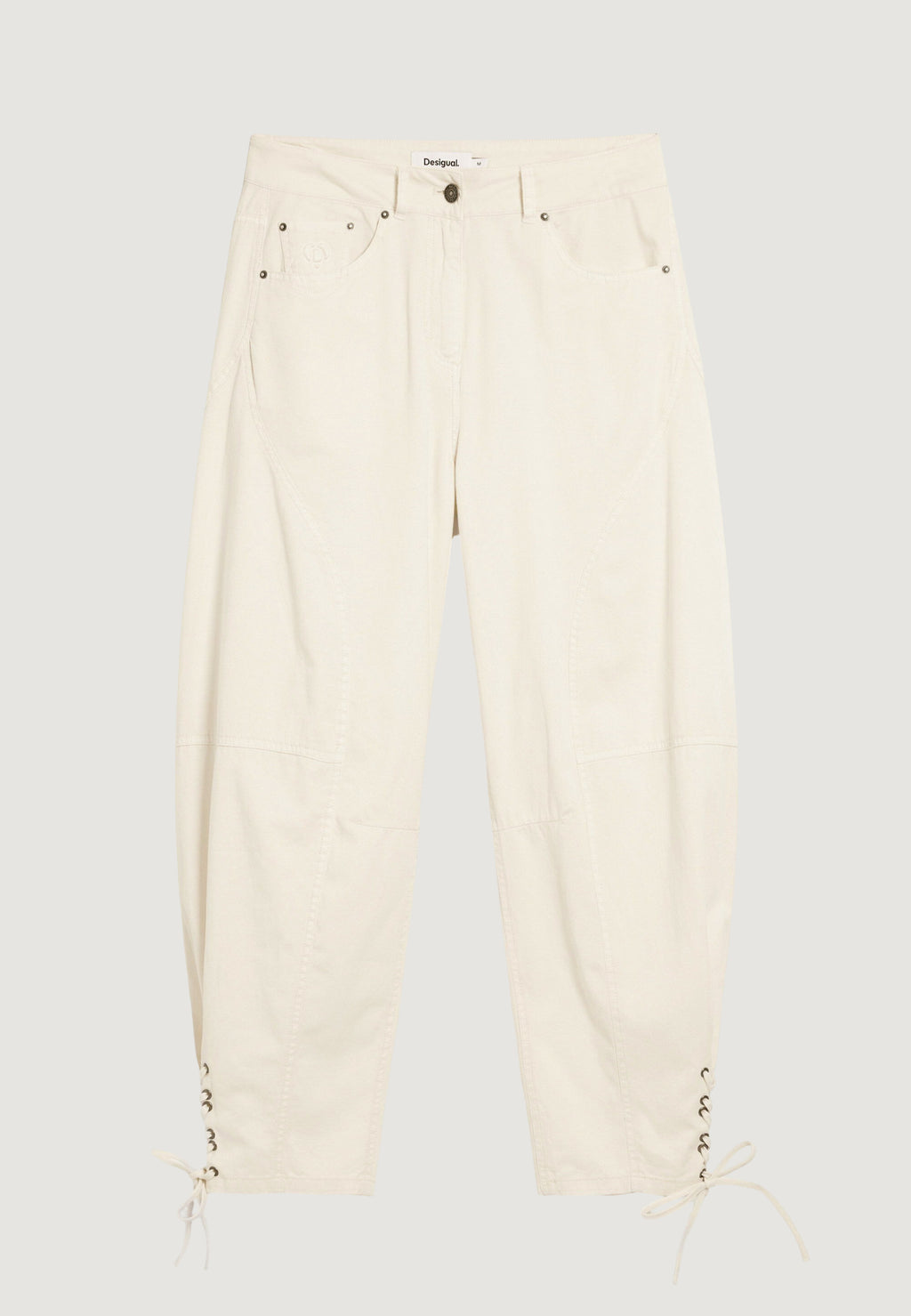 Pantaloni regular Desigual PANT_TROY