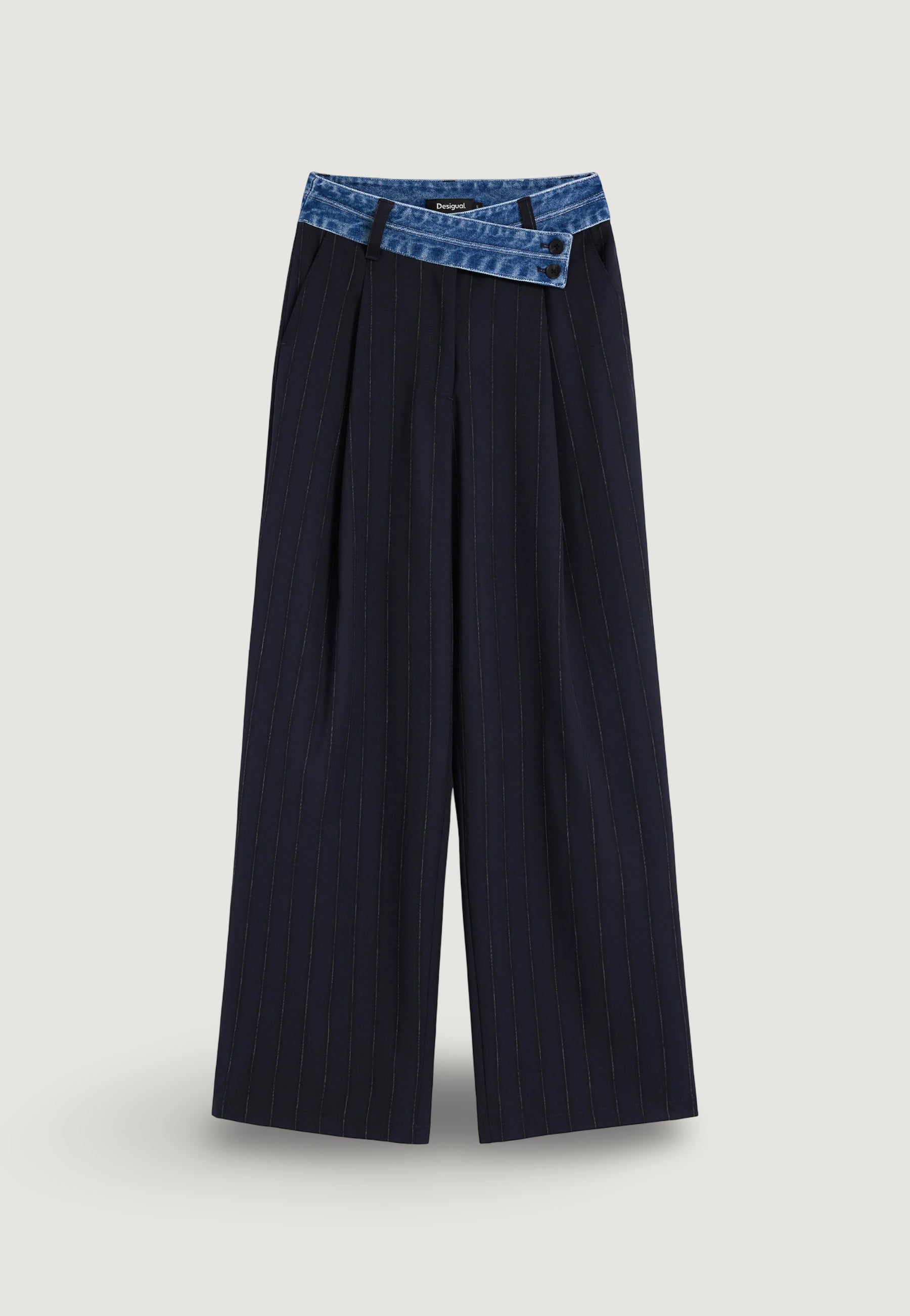 Pantaloni regular Desigual PANT_LAILA