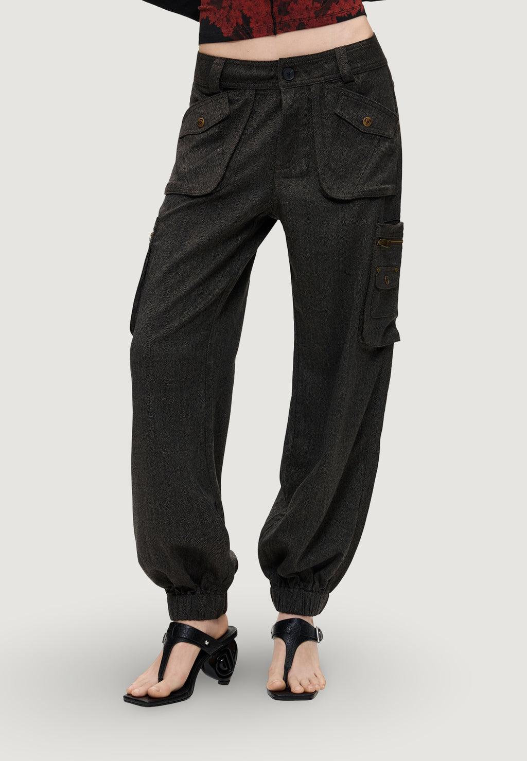 Pantaloni regular Desigual PANT_URBAN