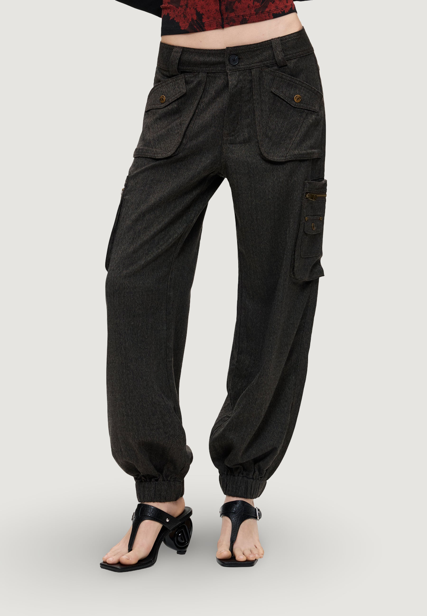 Pantaloni regular Desigual PANT_URBAN