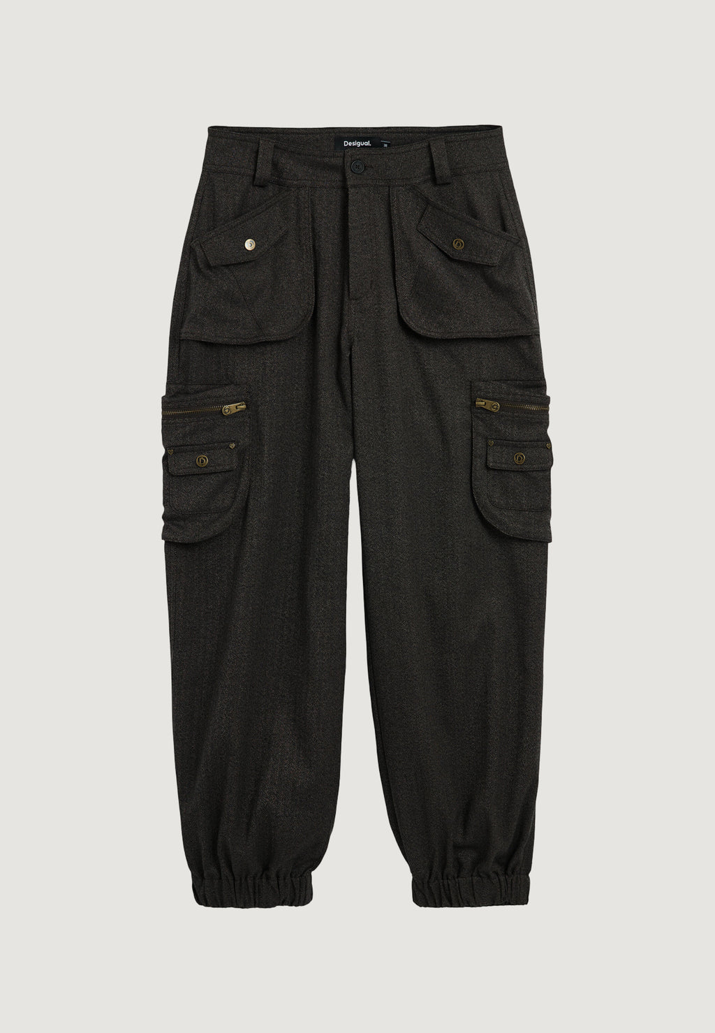 Pantaloni regular Desigual PANT_URBAN