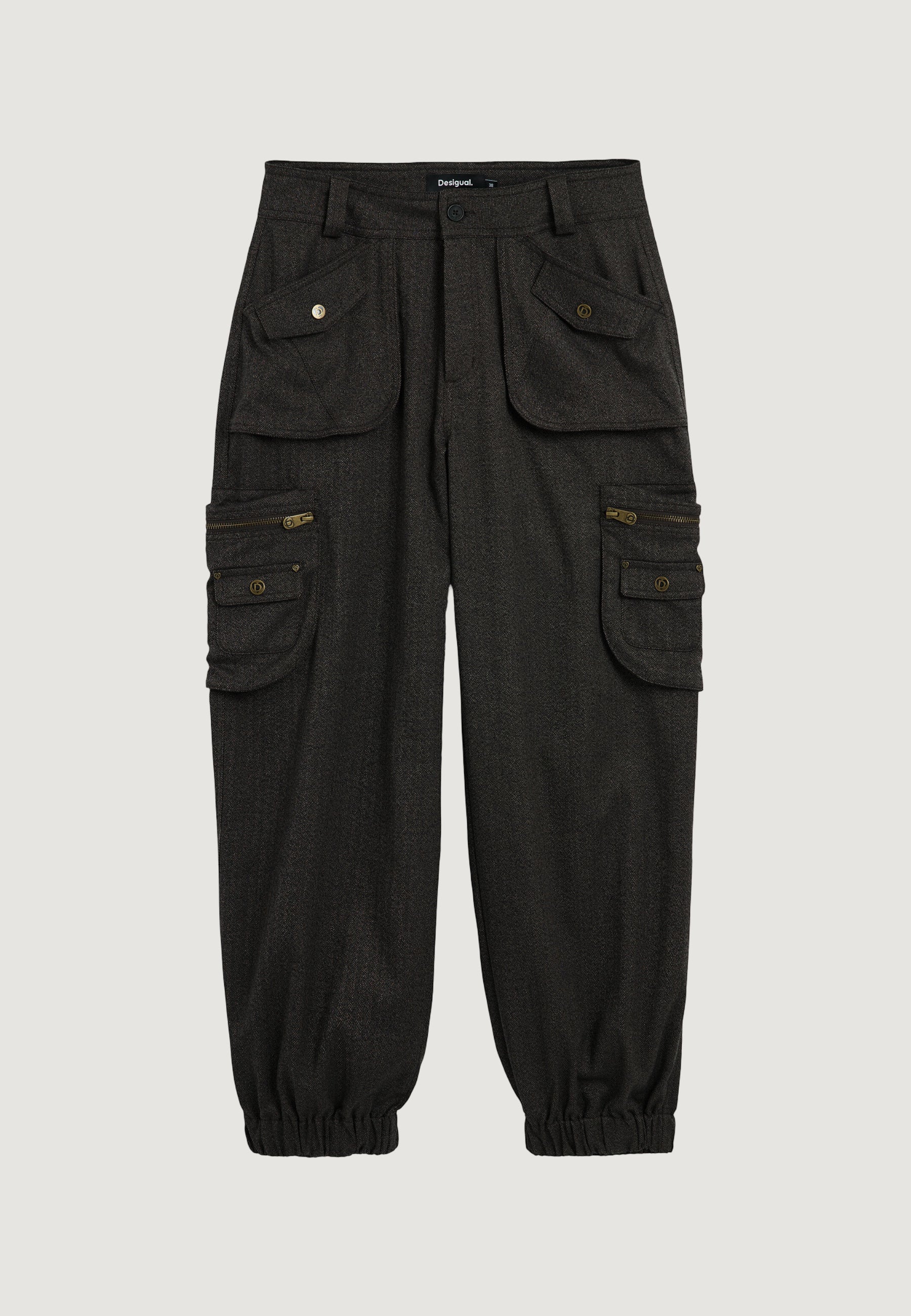 Pantaloni regular Desigual PANT_URBAN