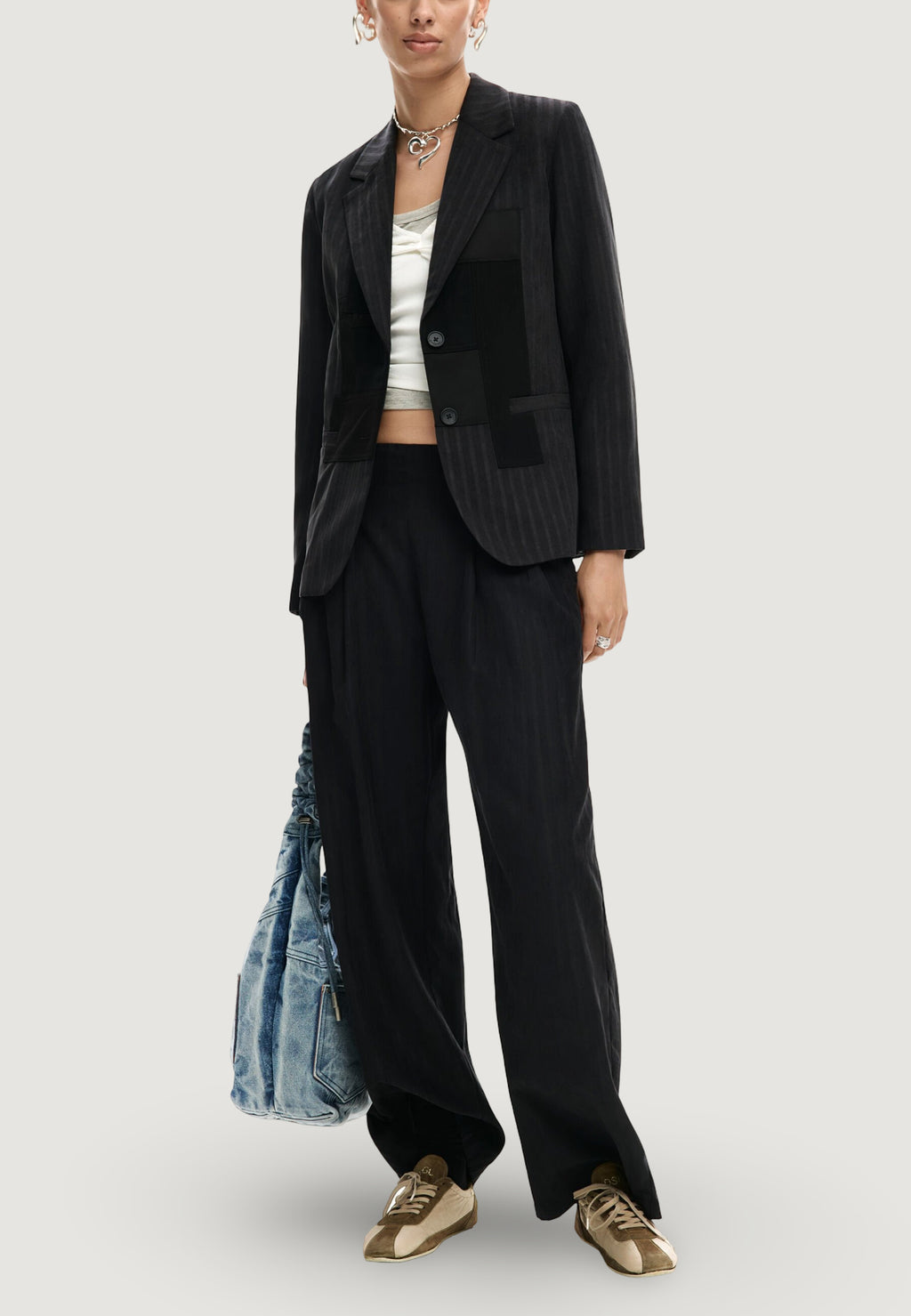Pantaloni regular Desigual PANT_MERLI