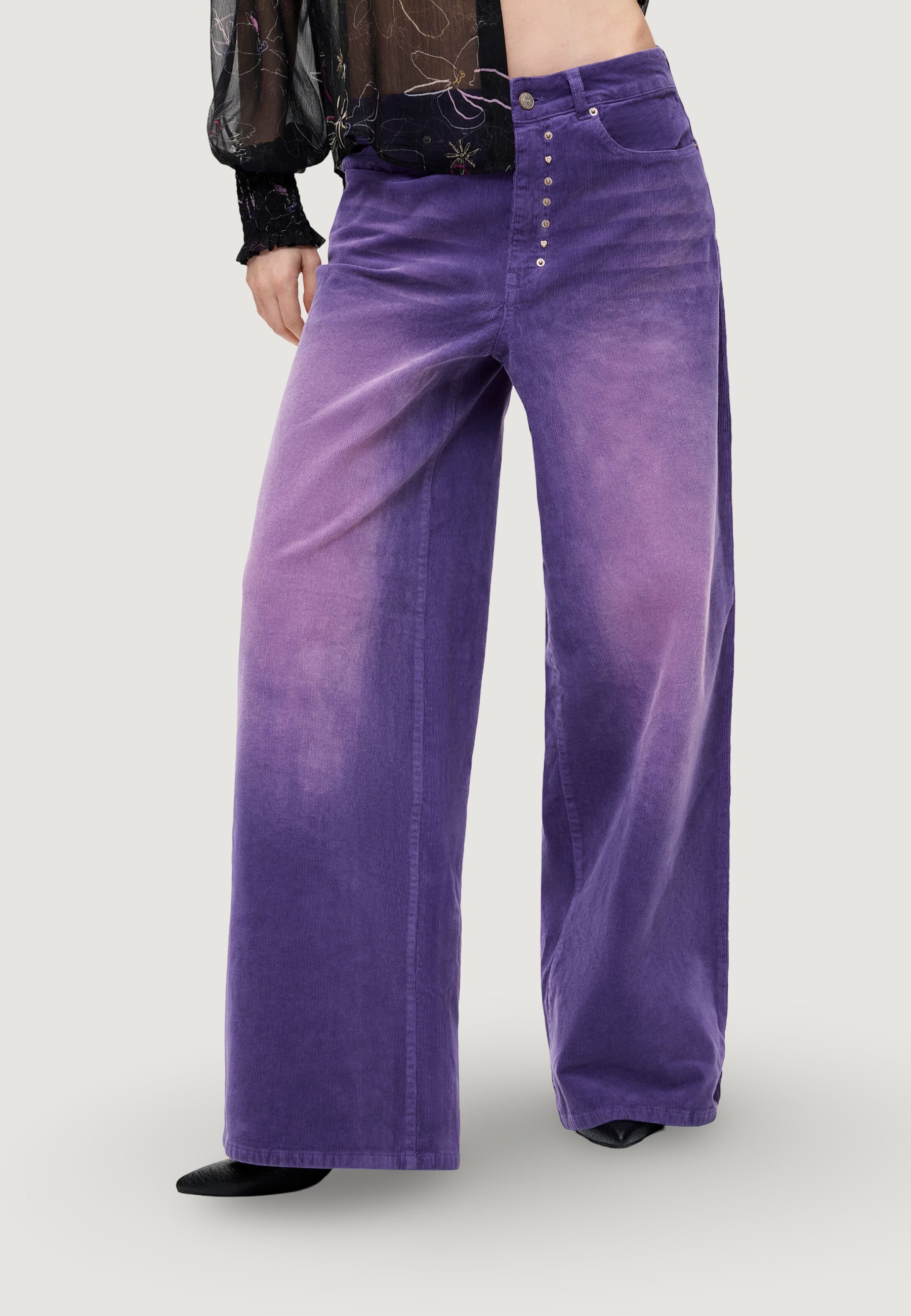 Pantaloni regular Desigual PANT_REF_PORLY
