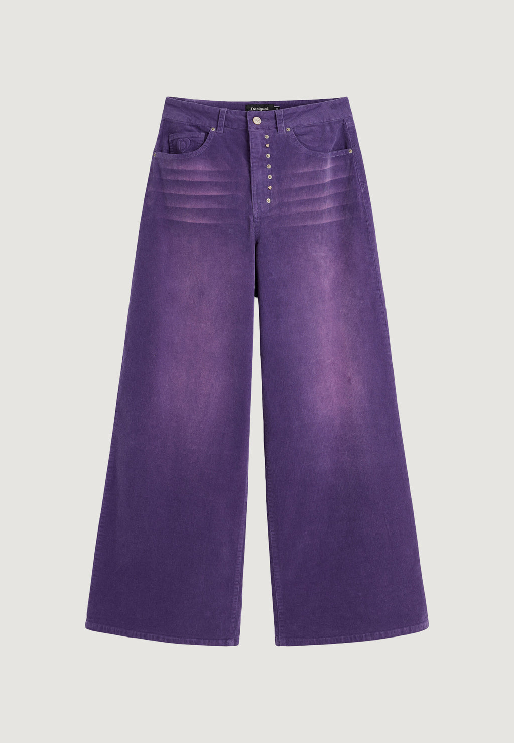 Pantaloni regular Desigual PANT_REF_PORLY