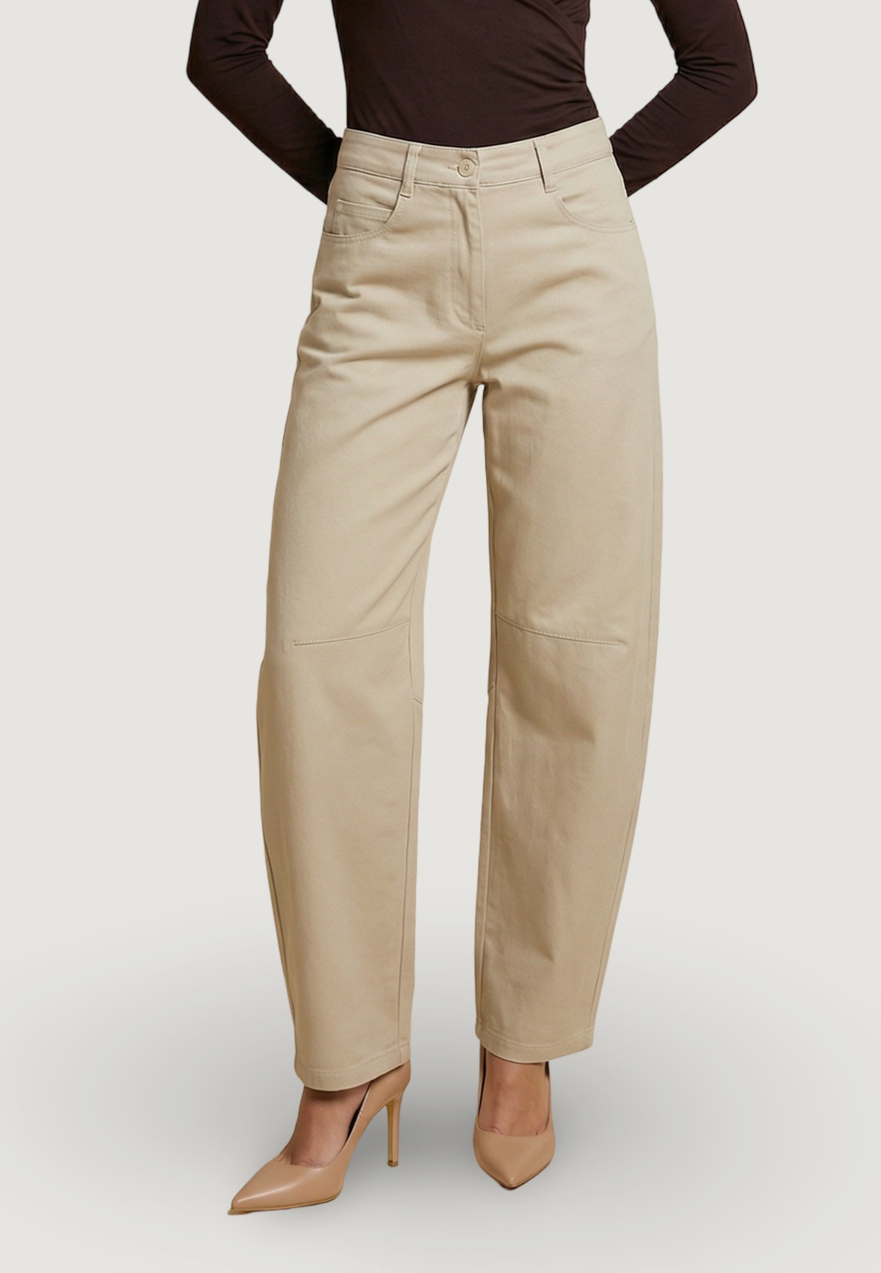 Pantaloni regular I am Pantaloni Cotone Dritti
