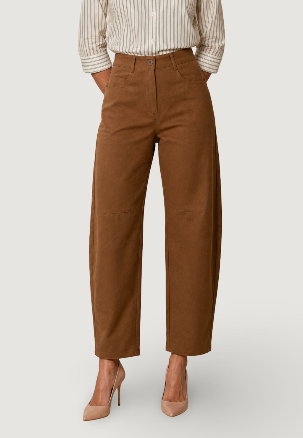 Pantaloni regular I am Pantaloni Cotone Dritti