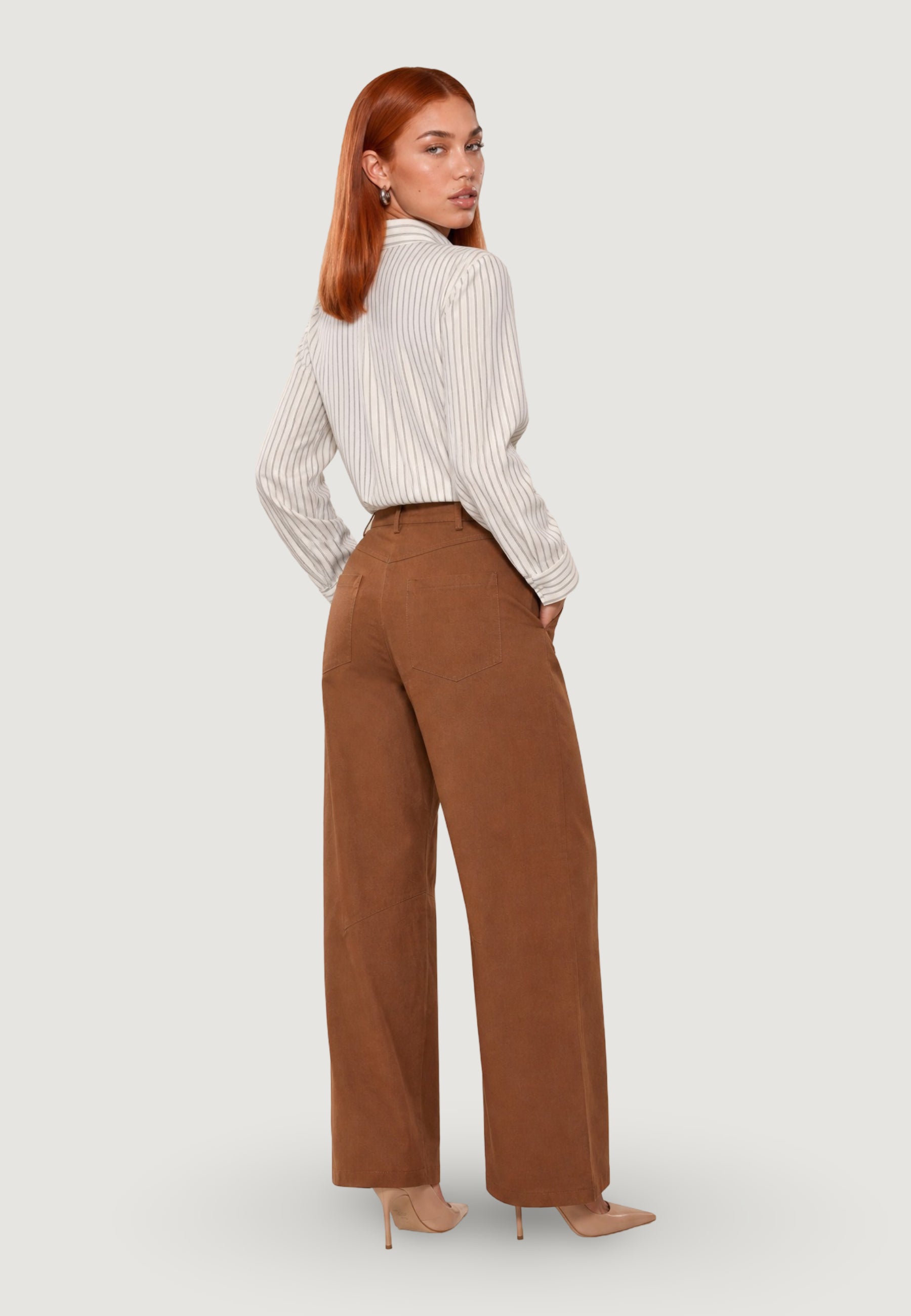 Pantaloni regular I am Pantaloni Cotone Dritti