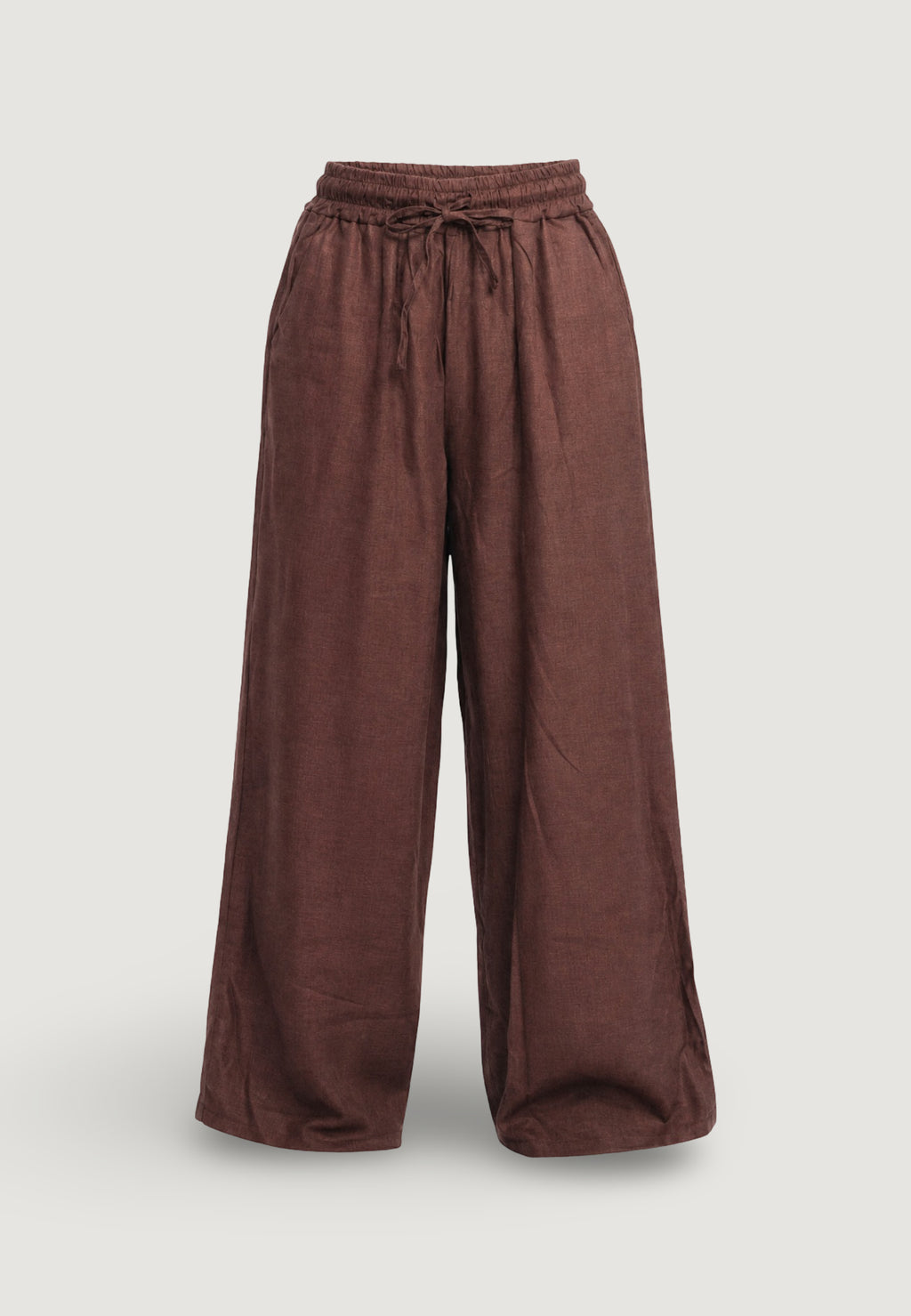 Pantaloni regular I am Pantaloni Lino Ampi