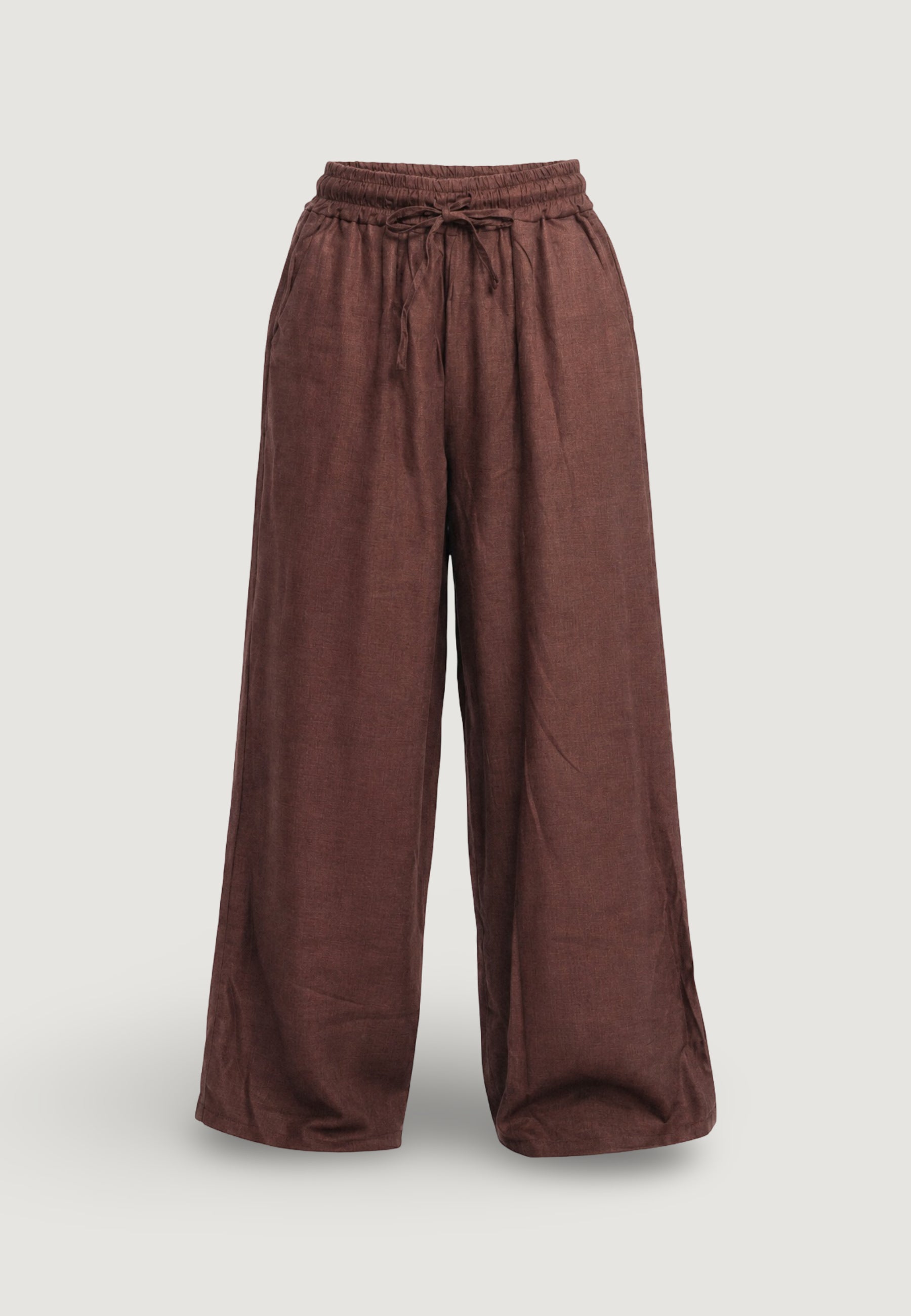 Pantaloni regular I am Pantaloni Lino Ampi