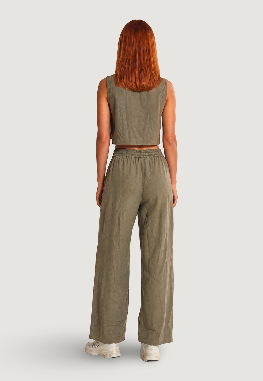 Pantaloni regular I am Pantaloni Lino Ampi