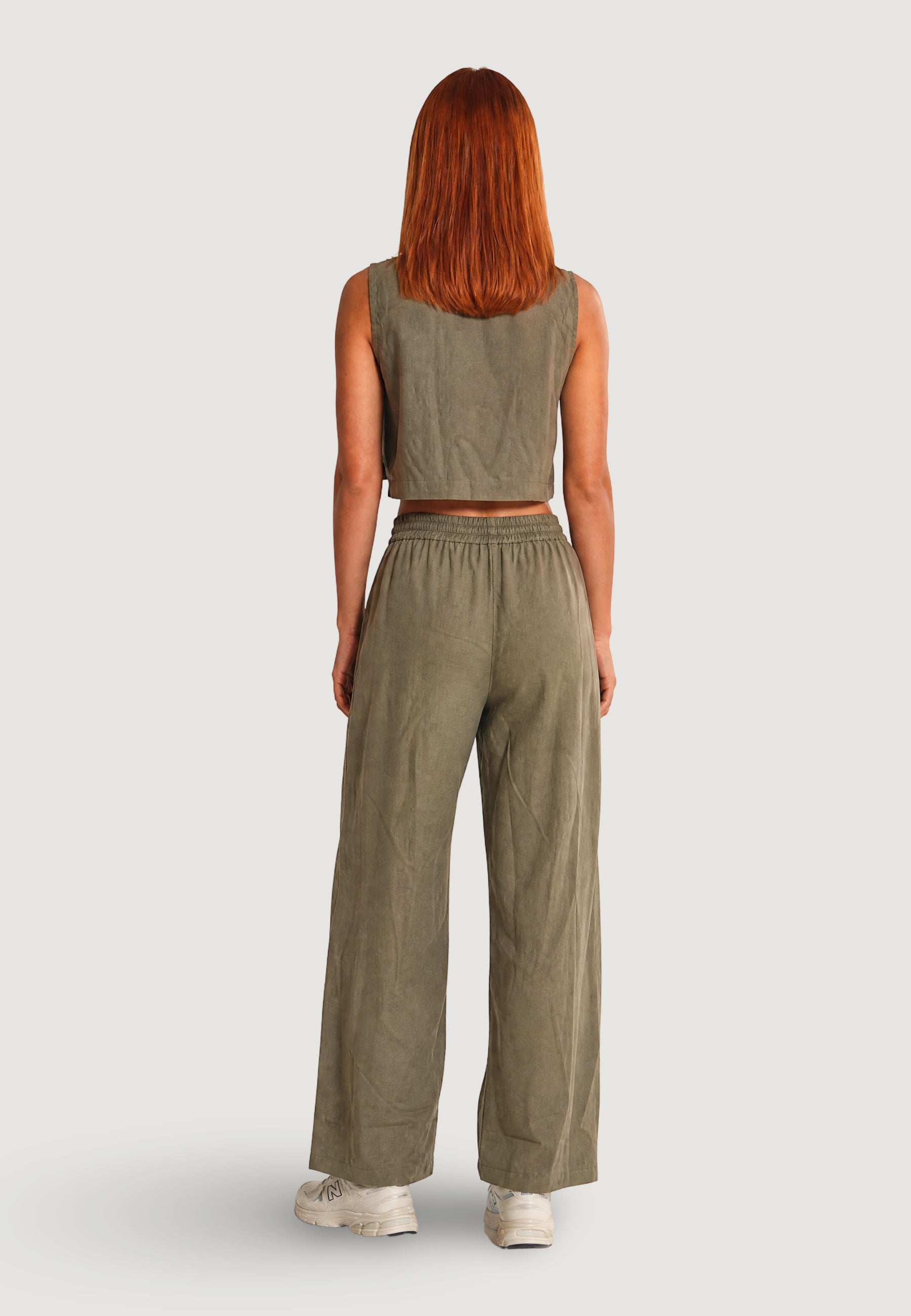 Pantaloni regular I am Pantaloni Lino Ampi