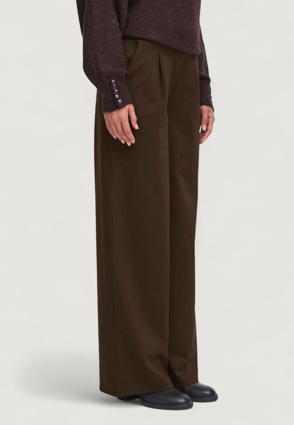 Regular trousers ICHI IHKATE SUS LONG WIDE PA2