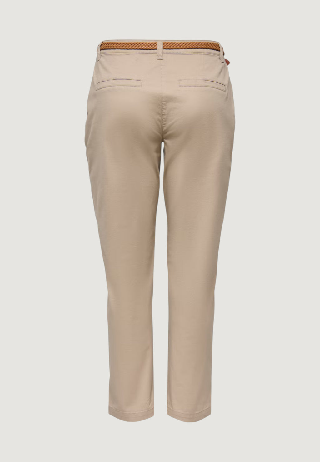 Pantaloni regular Jacqueline de Yong JDYCHICAGO MW BELT CHINO PANTS WVN NOOS