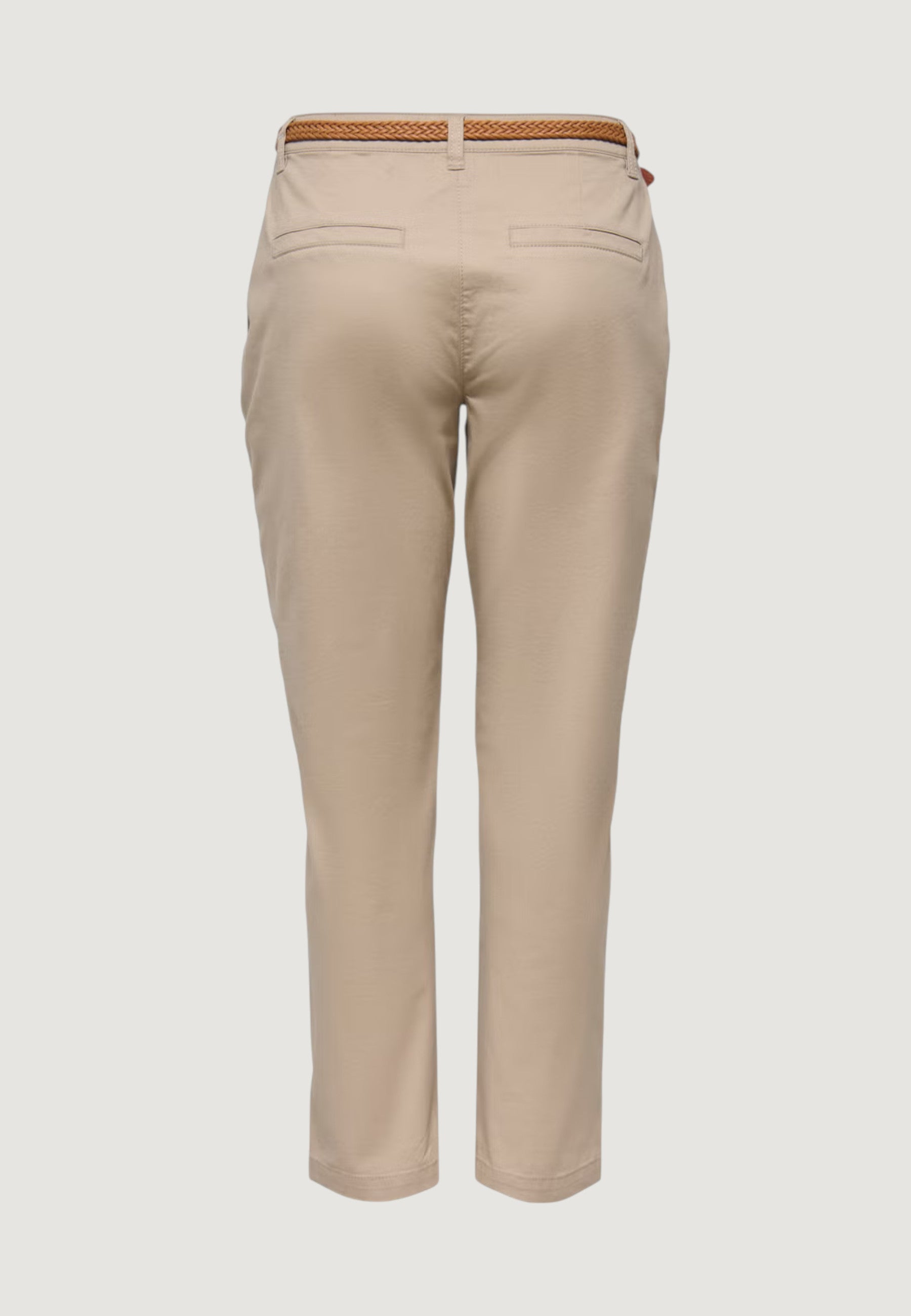 Pantaloni regular Jacqueline de Yong JDYCHICAGO MW BELT CHINO PANTS WVN NOOS