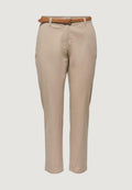 Regular trousers Jacqueline de Yong JDYCHICAGO MW BELT CHINO PANTS WVN NOOS